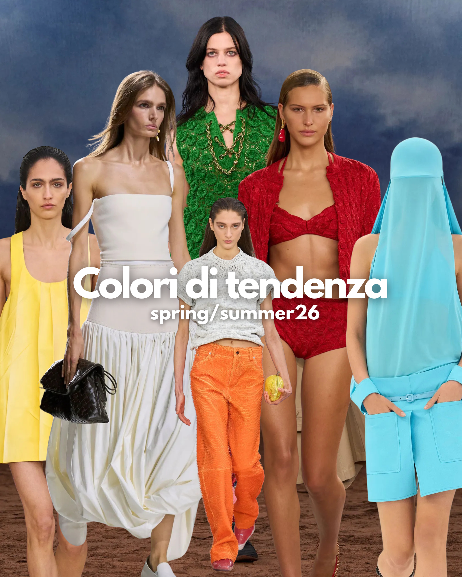 Tendenze colori moda Primavera/Estate 2026: tutti i colori must-have della stagione