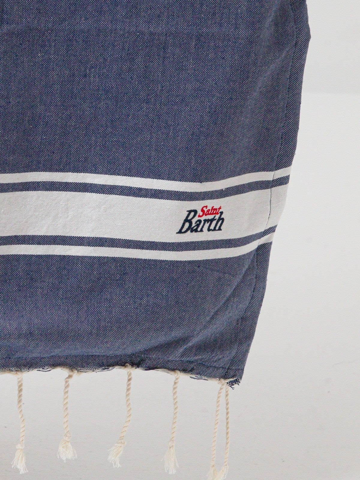 MC2 SAINT BARTH Telo mare Uomo FOUTASPONGE 02078H Blu gioboutiqueweb