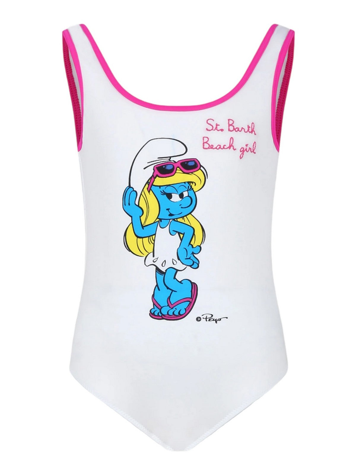 Mc2 Saint Barth Bathroom Costume Girls and Girls Dear String 03025f White