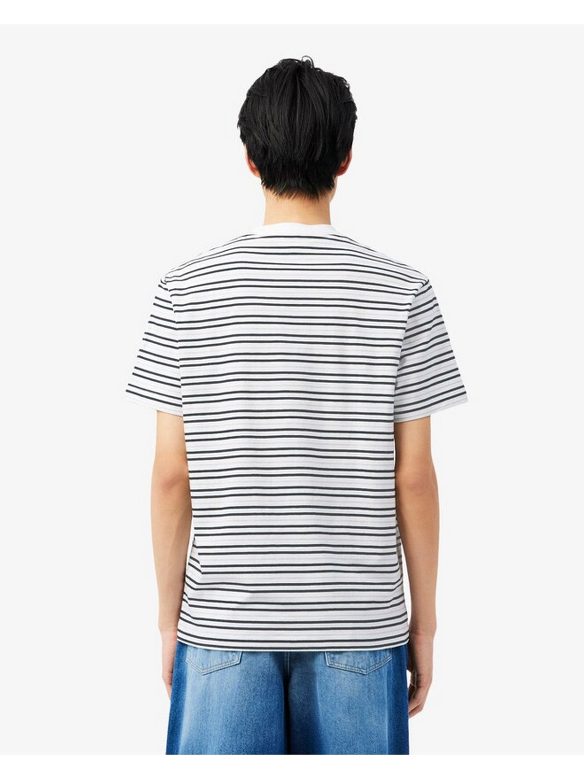 LACOSTE T-shirt Uomo TH0874 7XI NERO/BIANCO