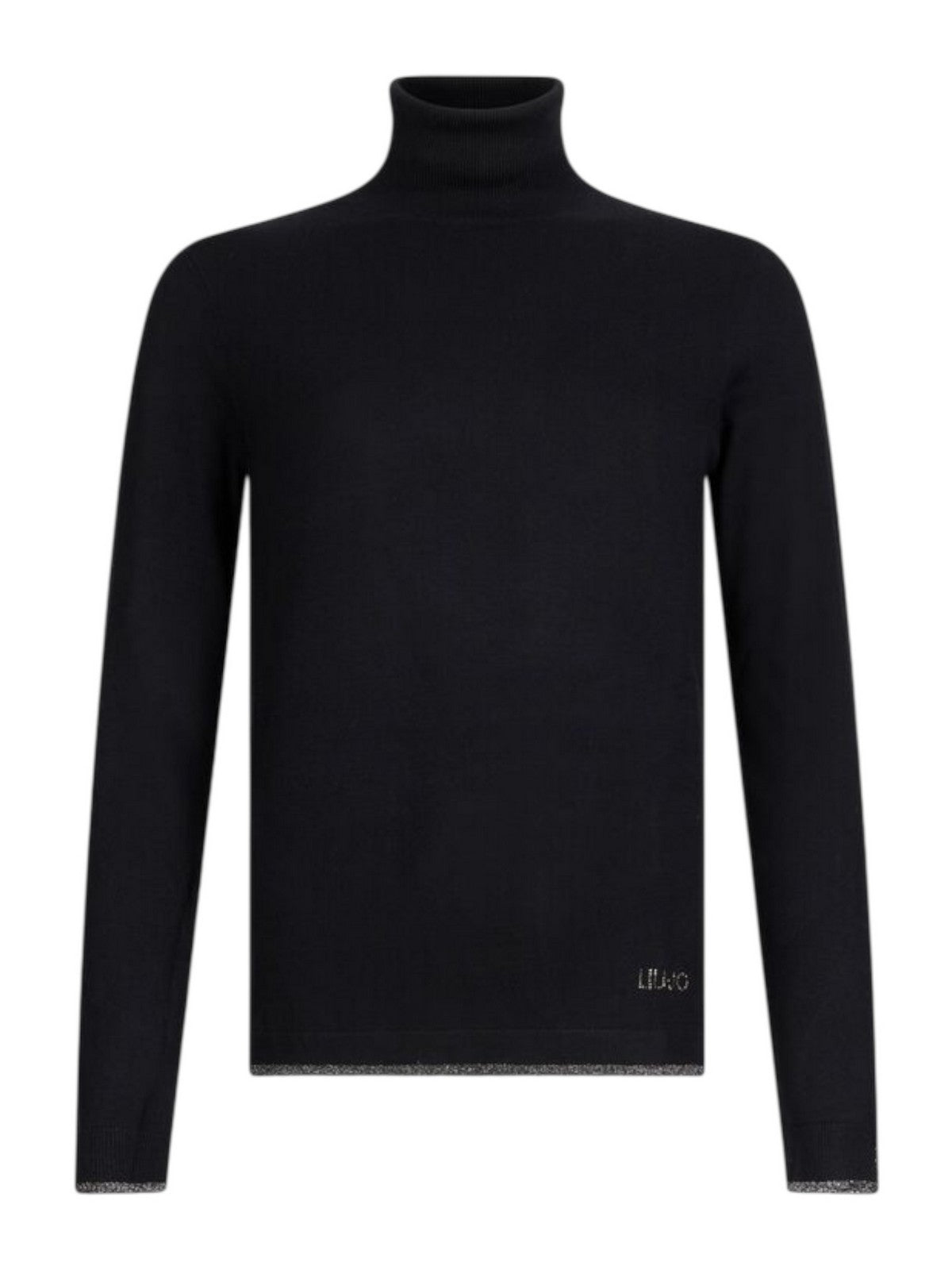 LIU JO WHITE Maglione dolcevita Donna MF5229MS49I 22222 Nero