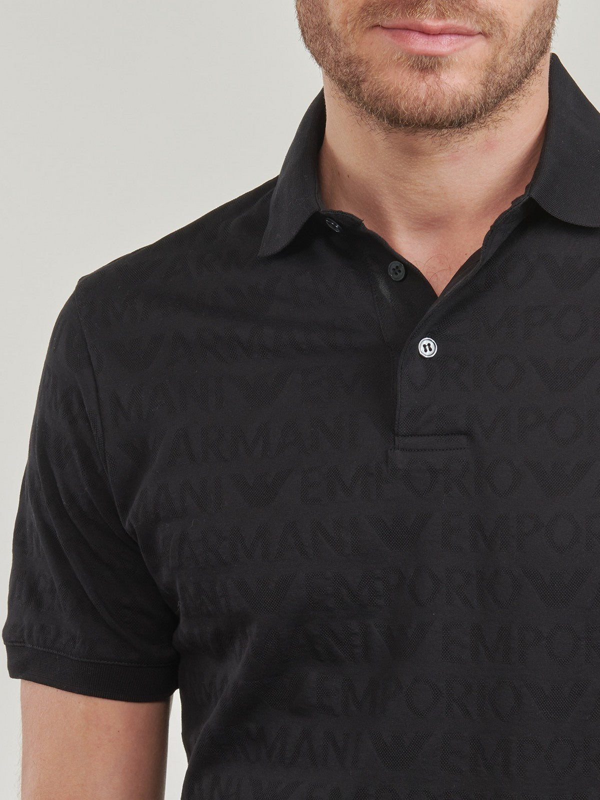 EMPORIO ARMANI T-Shirt e Polo Uomo 3D1FM8 1JORZ 0999 Nero