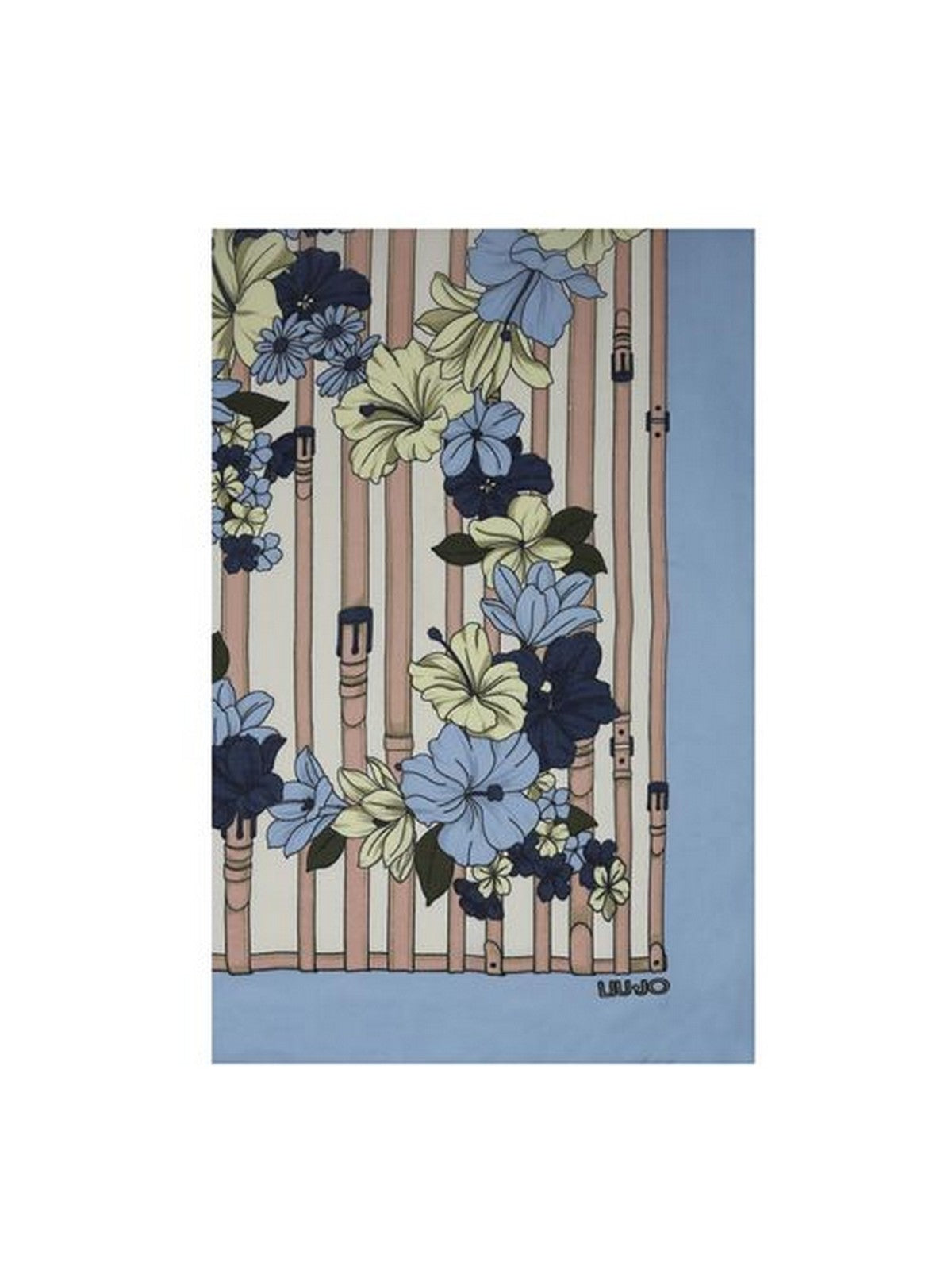 LIU JO SOFT Foulard Donna 2A5037T0300 00120 Blu gioboutiqueweb