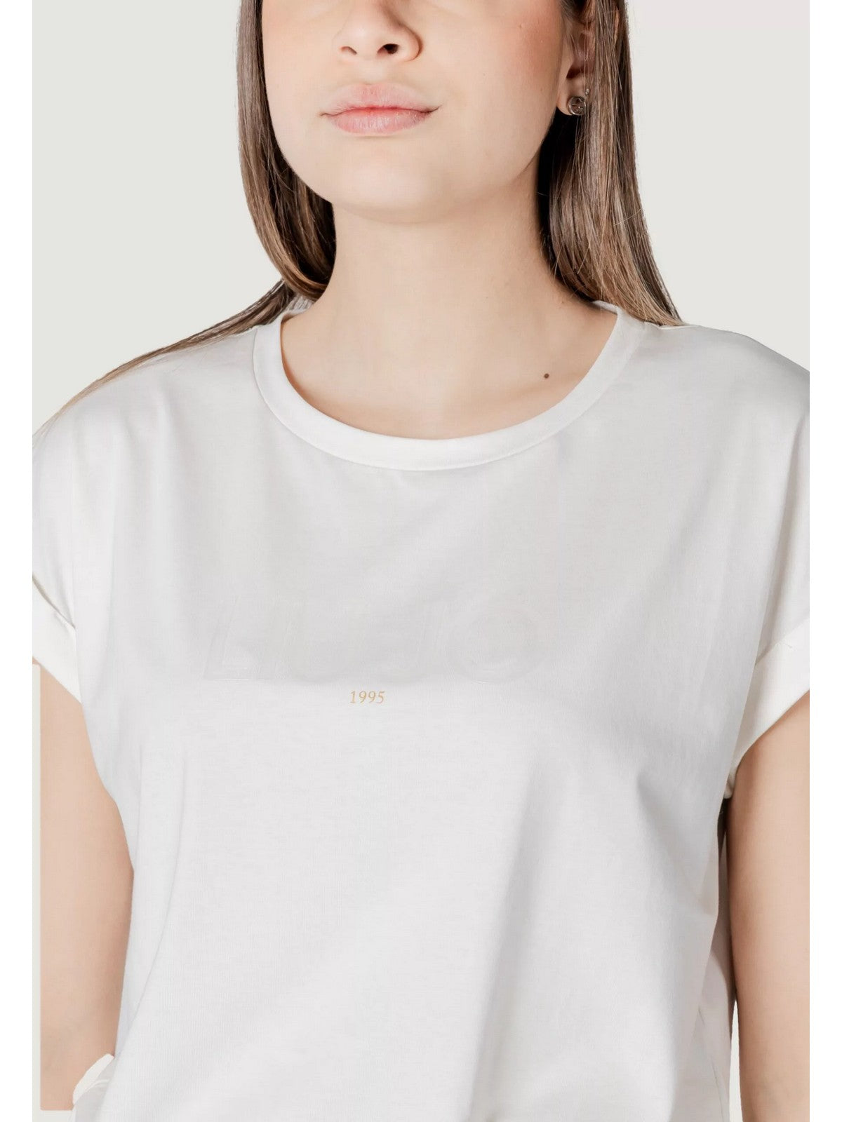 LIU JO SPORT T-shirt Donna TA5181JS003 M9136 White milk/LiuJo gioboutiqueweb