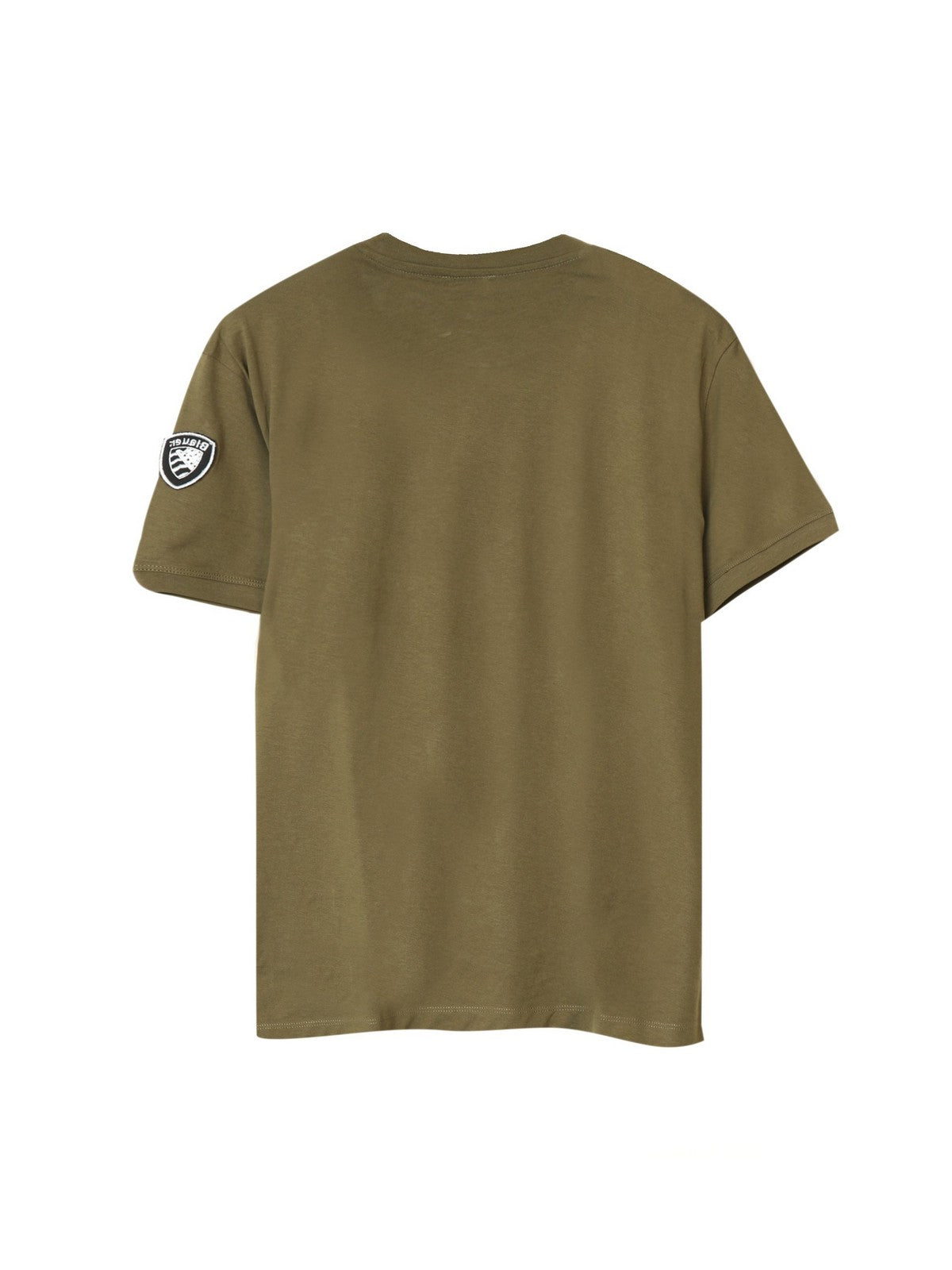 BLAUER T-shirt Uomo Anthony 25SBLUH02275 007100 657 VERDE MILITARE gioboutiqueweb