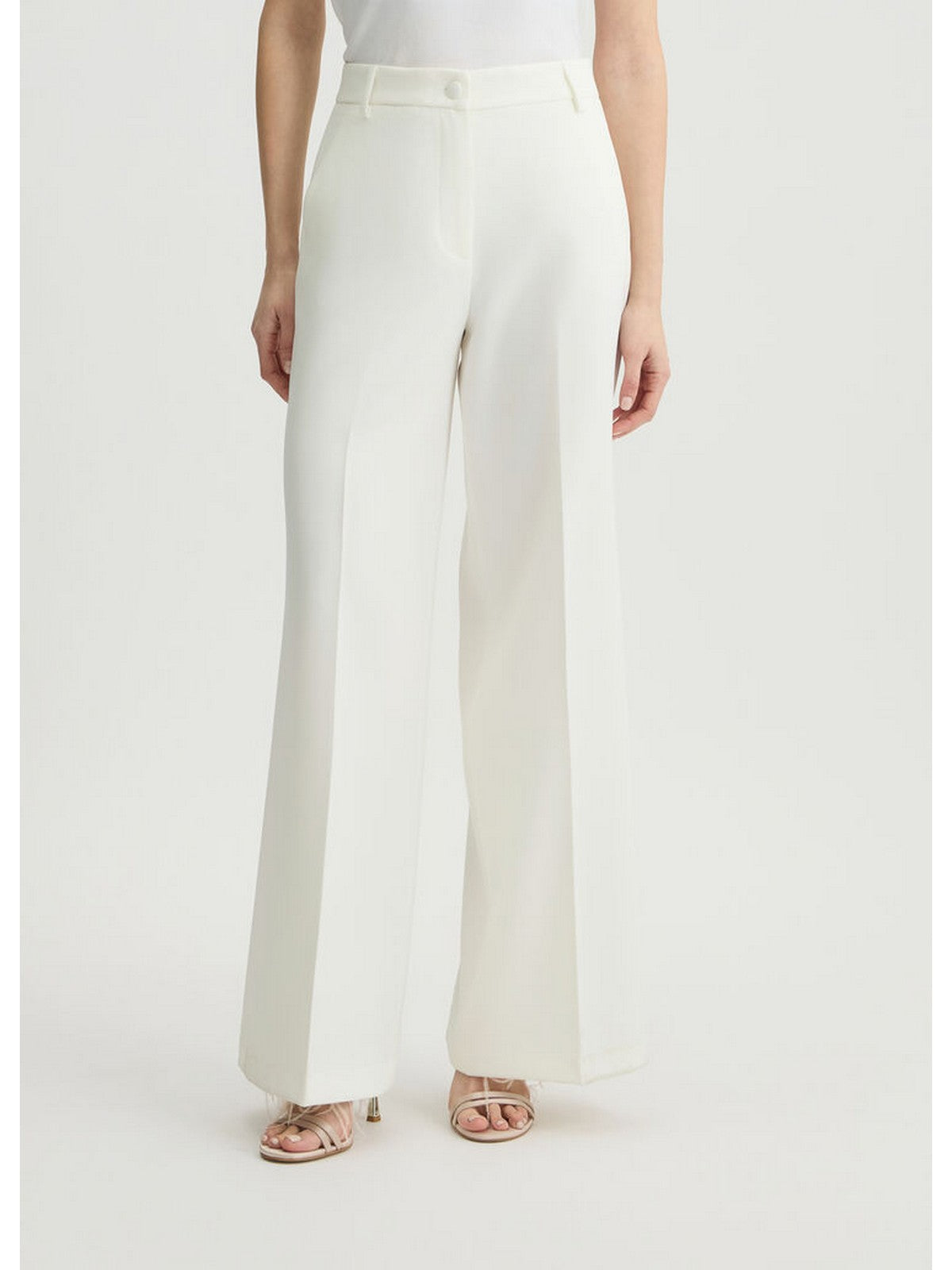 LIU JO WHITE Pantalone Donna WA5369TS896 10701 Bianco gioboutiqueweb