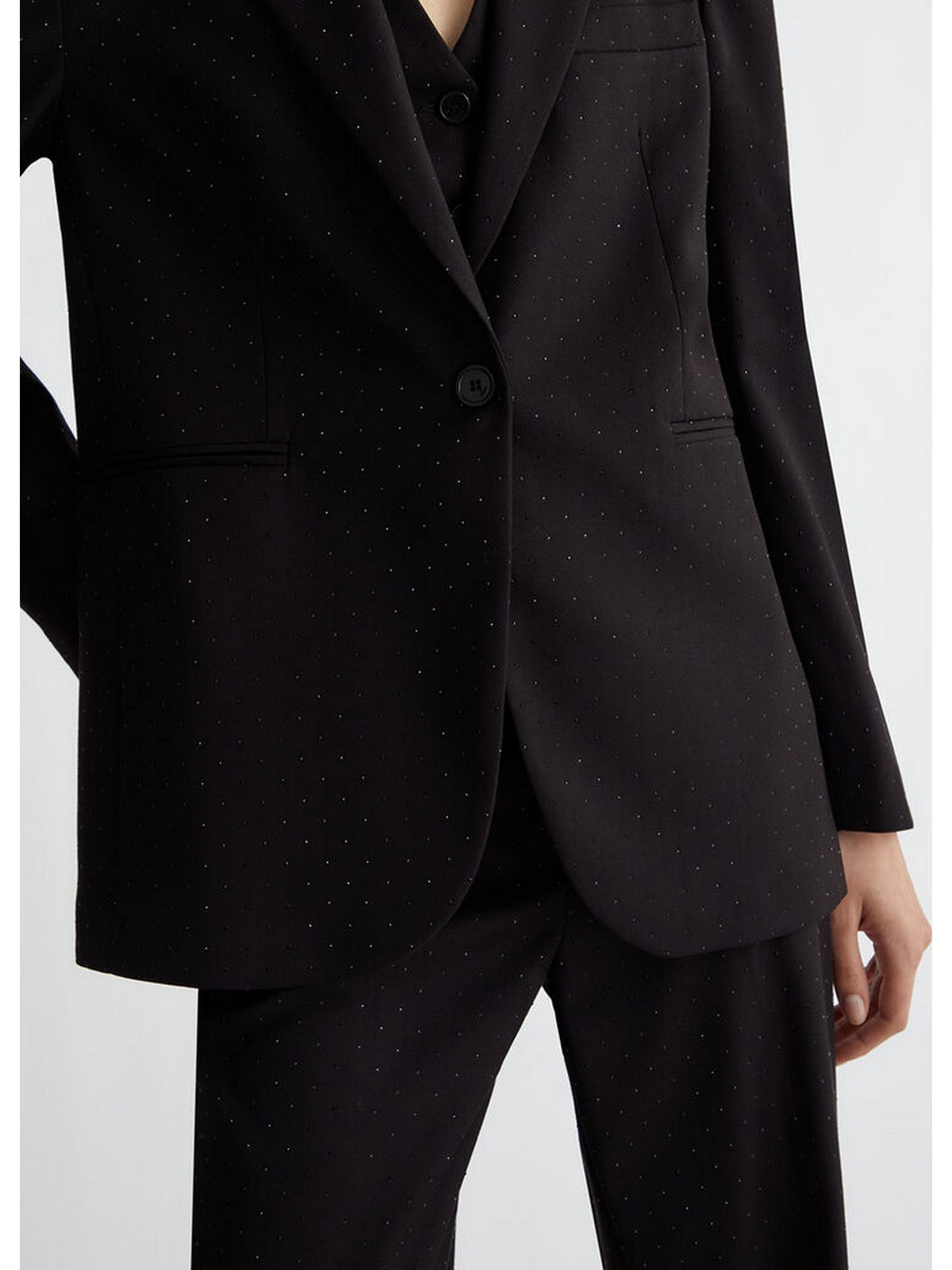 LIU JO WHITE Giacca Donna WF4446T2627 M9027 Nero gioboutiqueweb