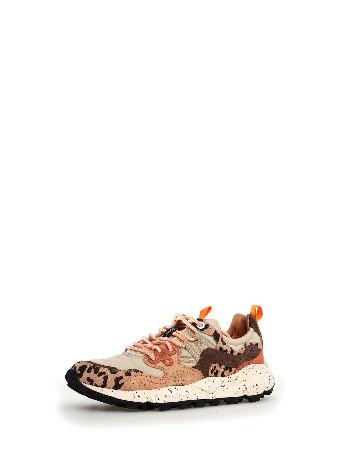 FLOWER MOUNTAIN Sneaker Donna YAMANO 3 UNI 2017818-27-1E53 BEIGE-MILK-LIGHT BROWN gioboutiqueweb