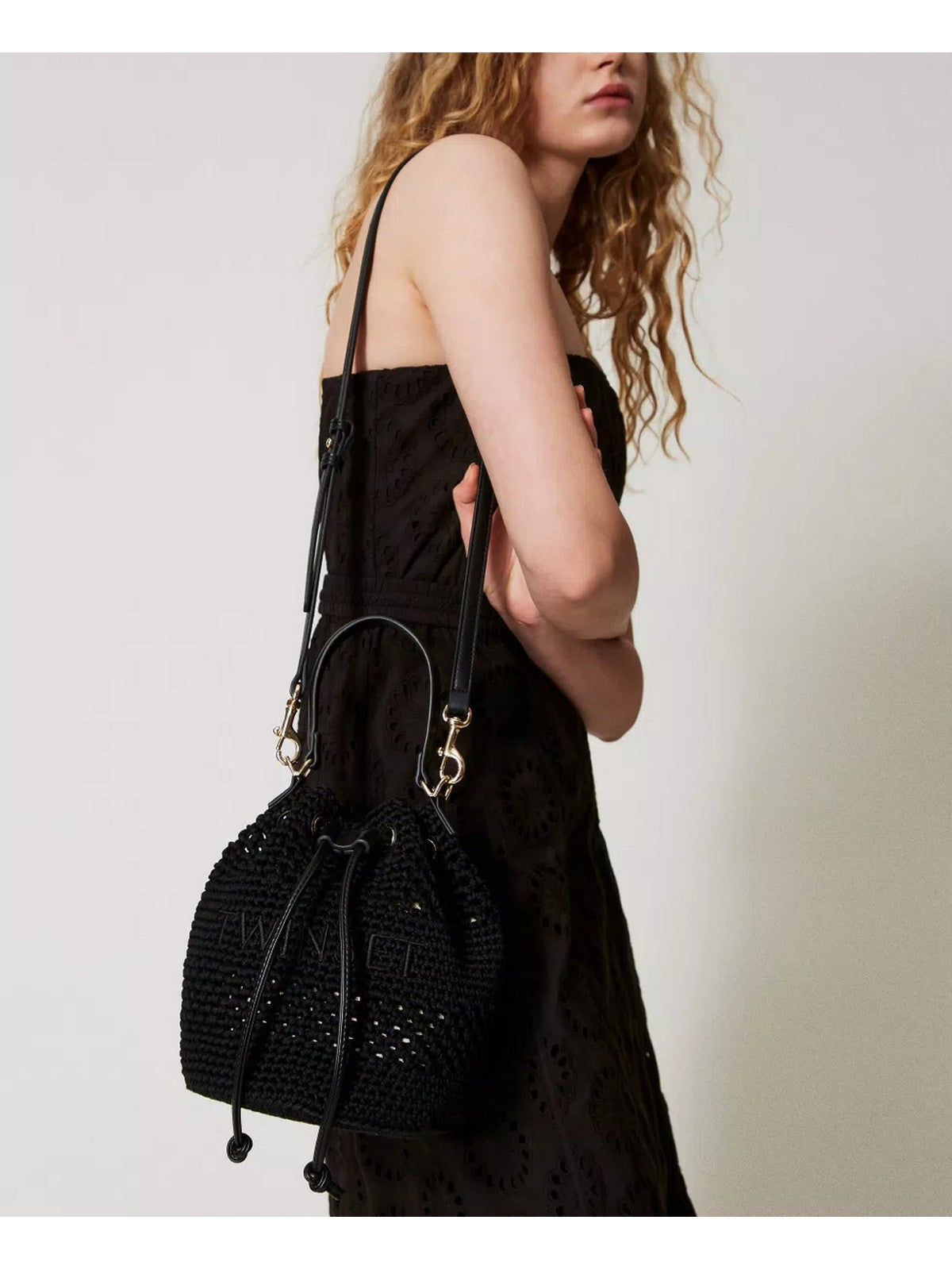 TWINSET Borsa Donna 251TD8111 00006 Nero gioboutiqueweb