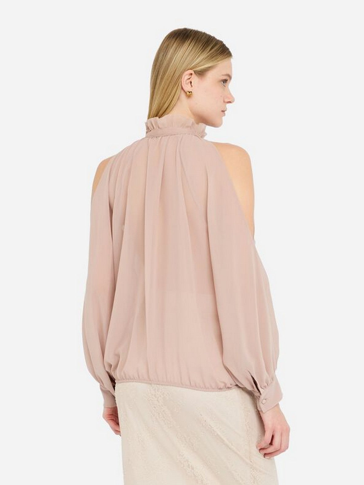 LIU JO BLACK Blusa Donna CF5396TS869 X0702 Light cipria