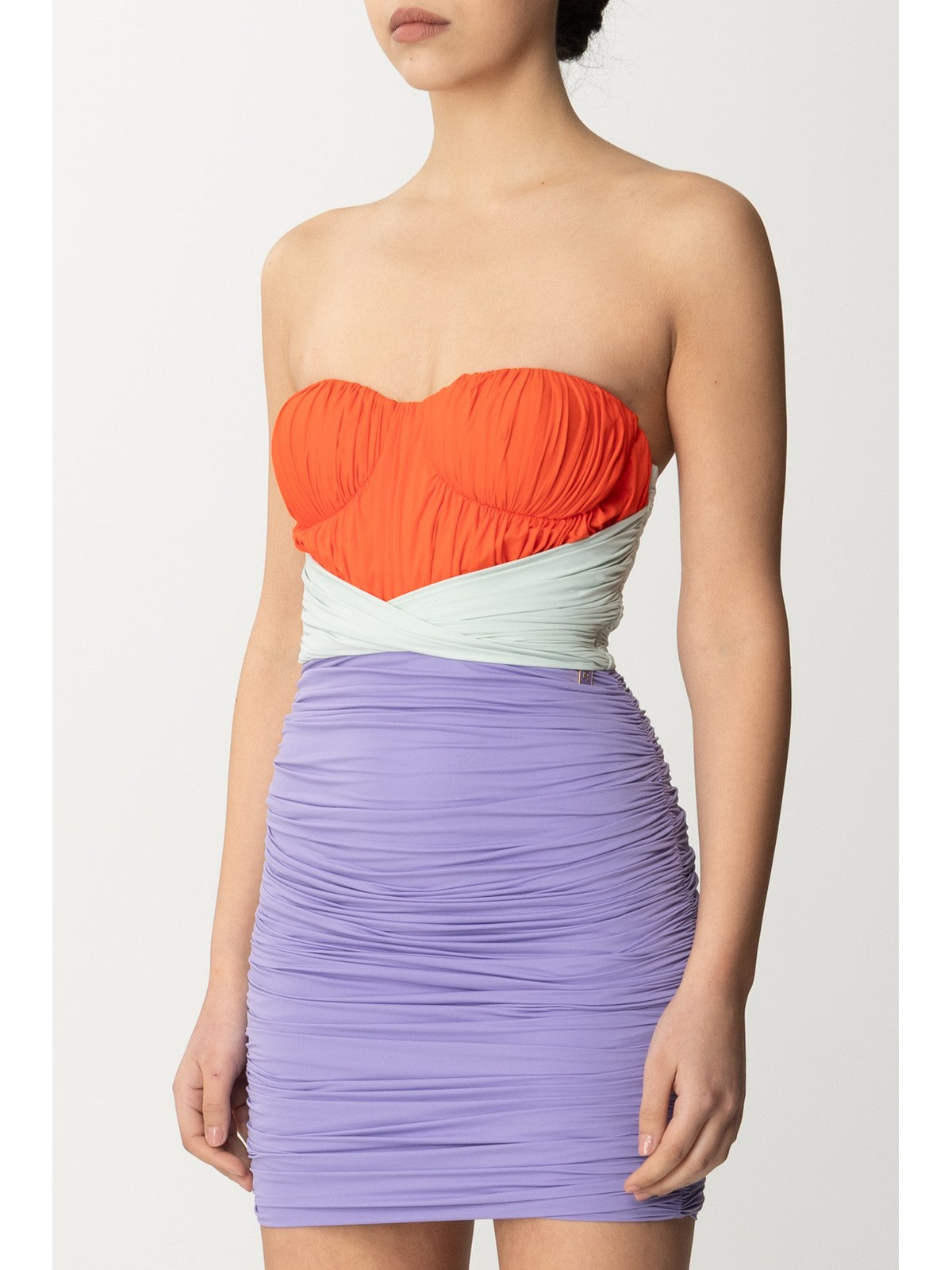 ELISABETTA FRANCHI Abito Donna AB52442E2 CF7 Rosso