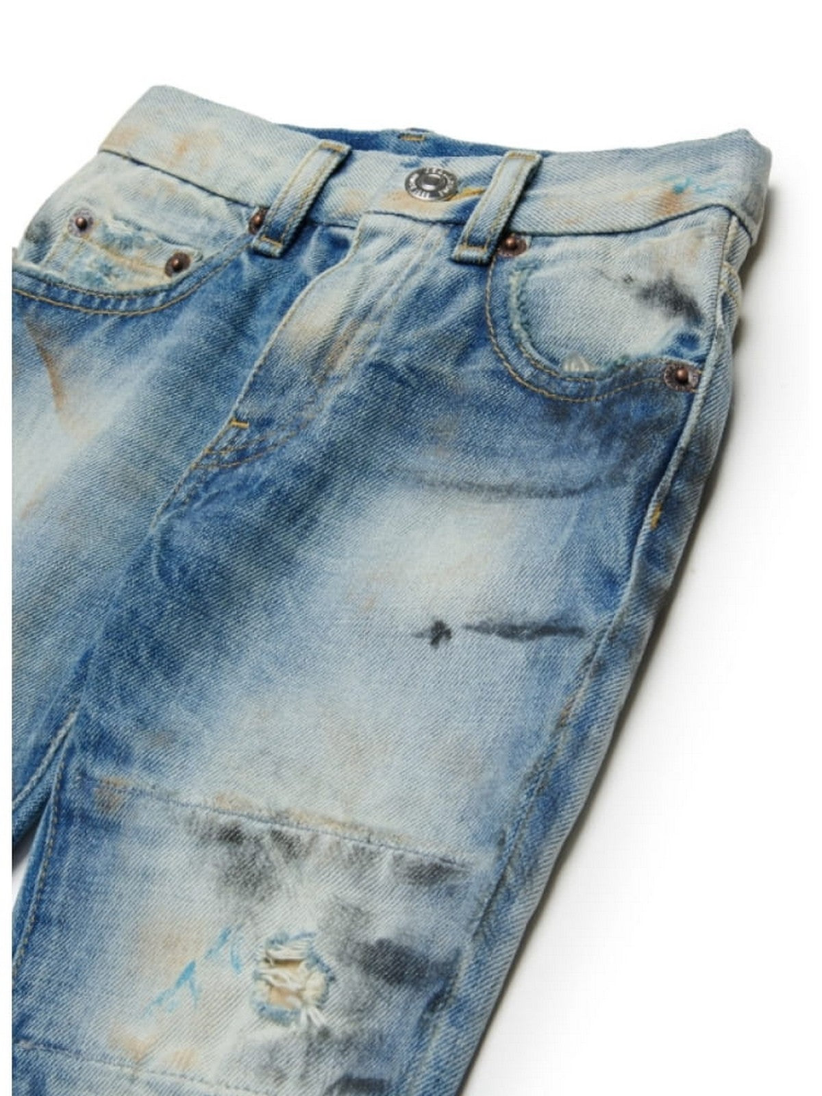 DSQUARED2 KIDS Jeans Unisex bambino DQ3087 D0AFZ DQ01 BLUE DENIM