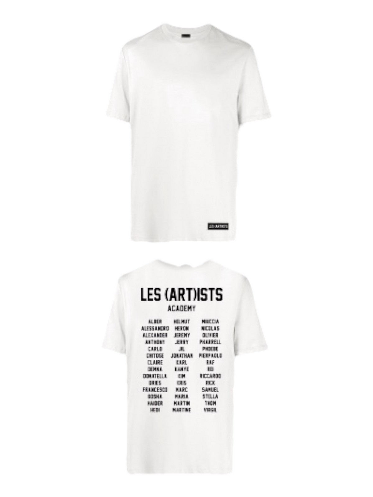 LES ARTISTS T-Shirt e Polo Uomo 24SSLATS567 Bianco gioboutiqueweb