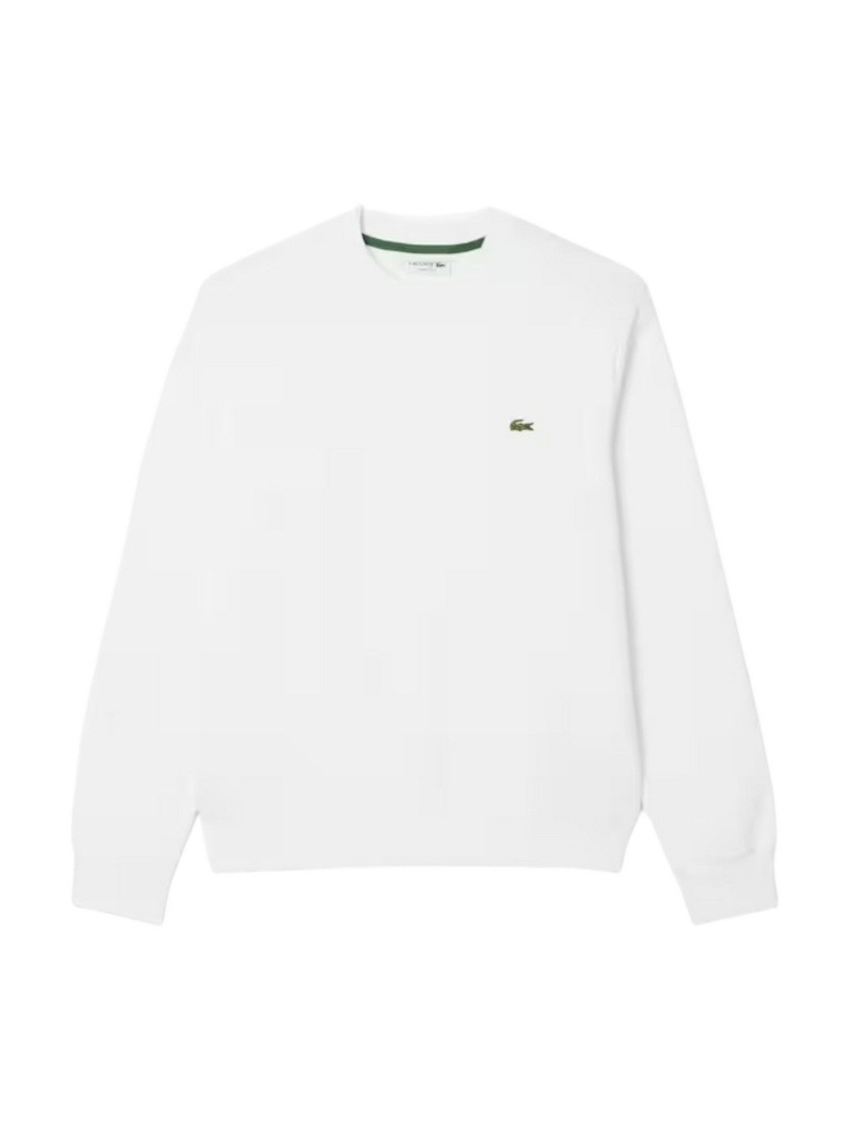 LACOSTE Felpa Uomo SH9801 001 Bianco gioboutiqueweb