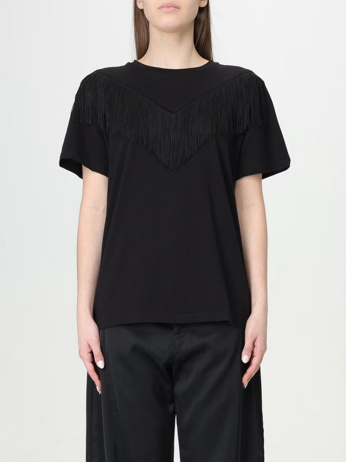 Pinko T-Shirt und Pole Woman 103727-A1xs Z99 Schwarz