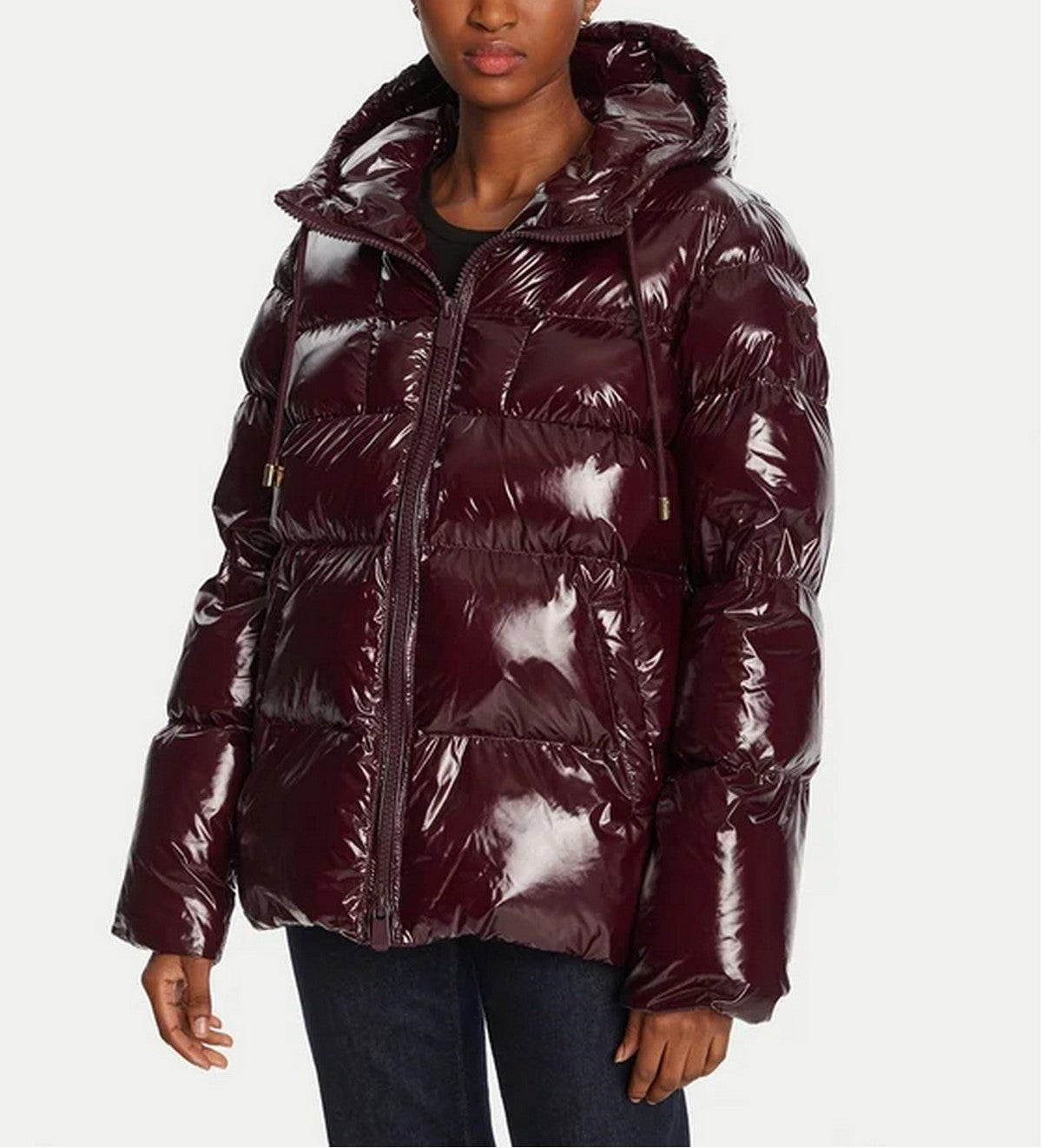 PINKO Piumino Donna ELEODORO CABAN 101597-A2P7 RR7 BORDEAUX SCURO