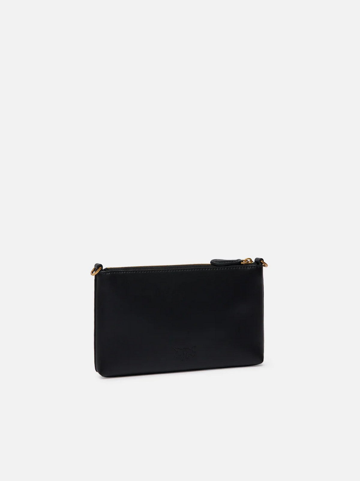 PINKO Pochette Donna FLAT HORIZONTAL MINI VITELLO S 104277-A0F1 Z99Q NERO-ANTIQUE GOLD
