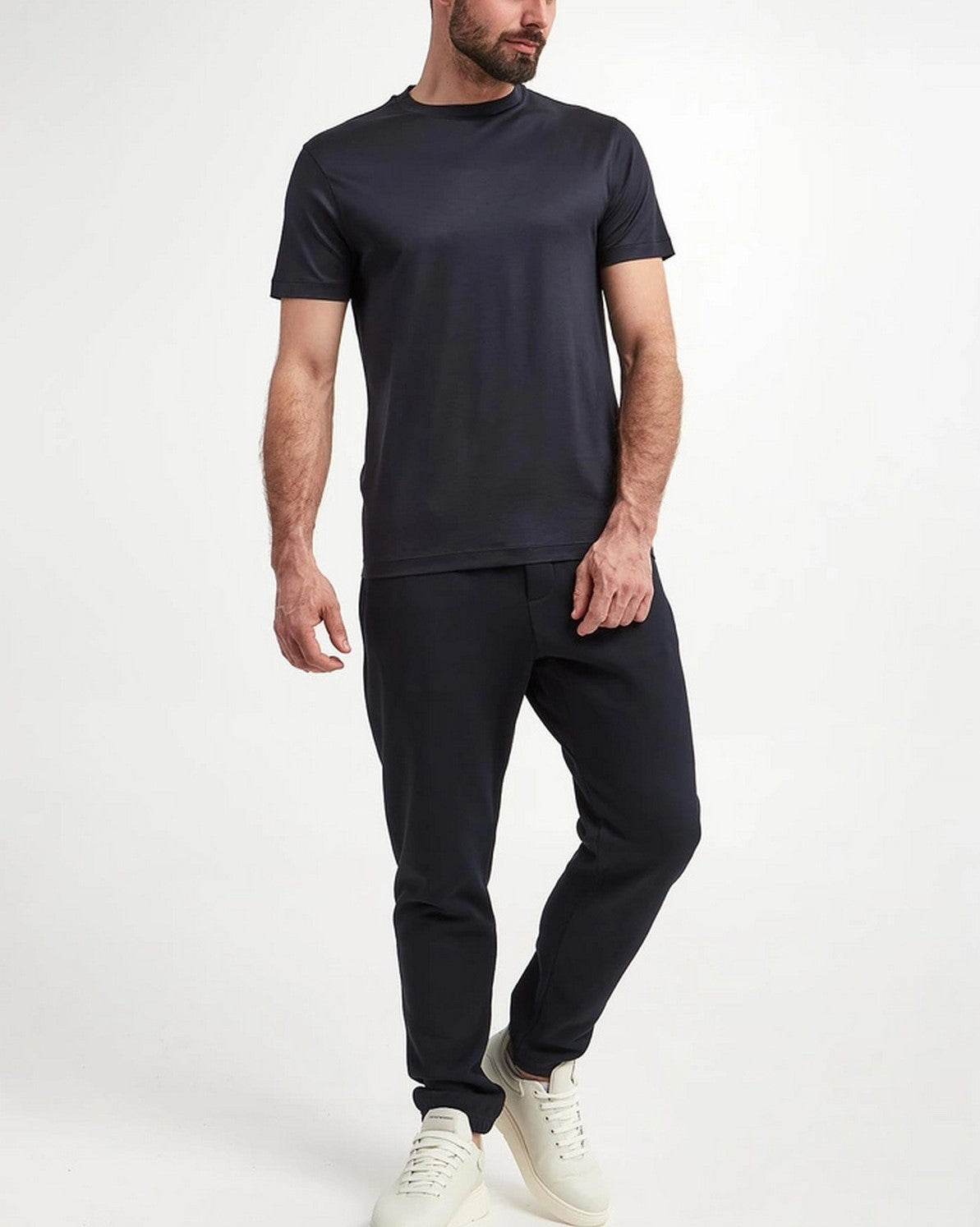 EMPORIO ARMANI T-shirt Uomo 8N1TE8 1JUVZ 0920 Blu gioboutiqueweb