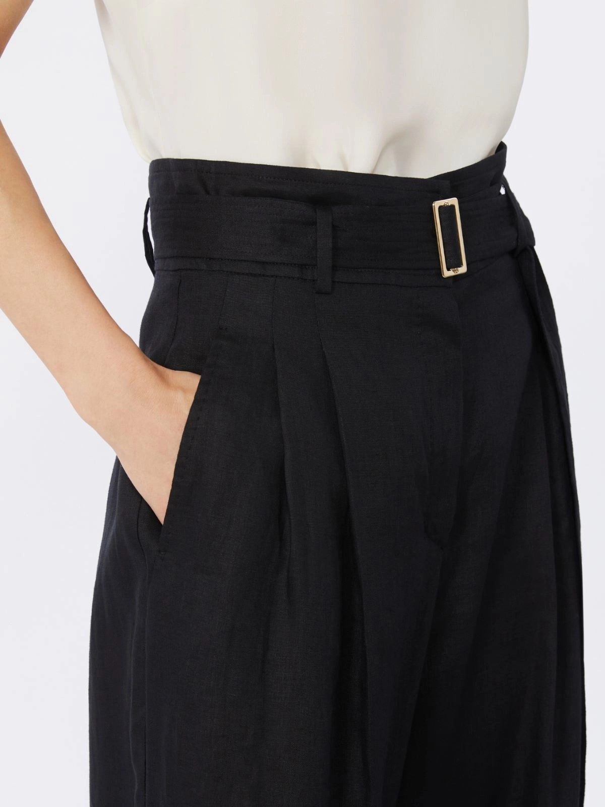 MAX MARA STUDIO Pantalone Donna MSTMATERIA 2616131092600 035 Nero
