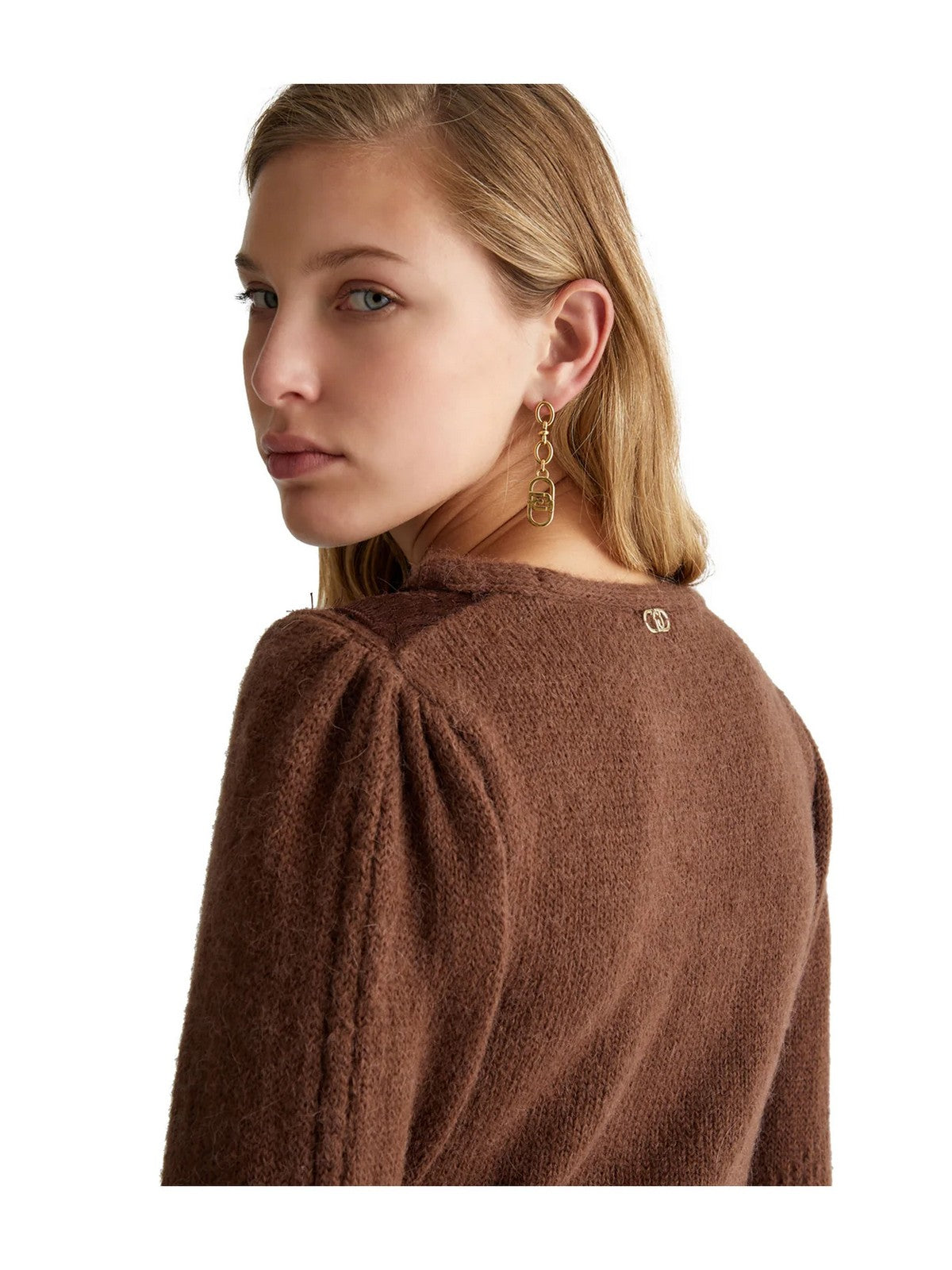 LIU JO WHITE Maglieria Donna WF4331MAG71 91218 Marrone