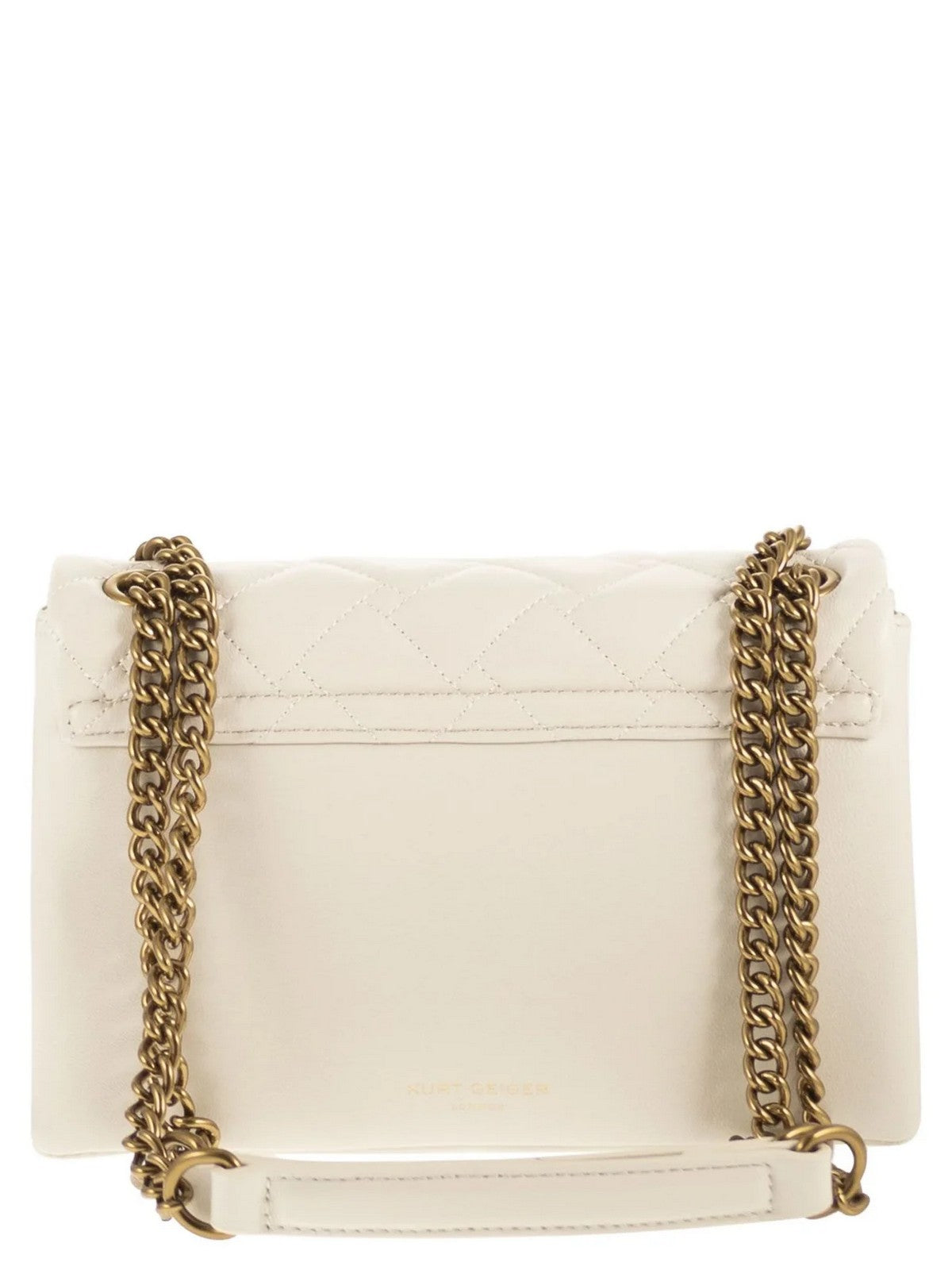 KURT GEIGER Borsa Donna 690-LEATHER MD KENSINGTON 4372441109 BONE BONE