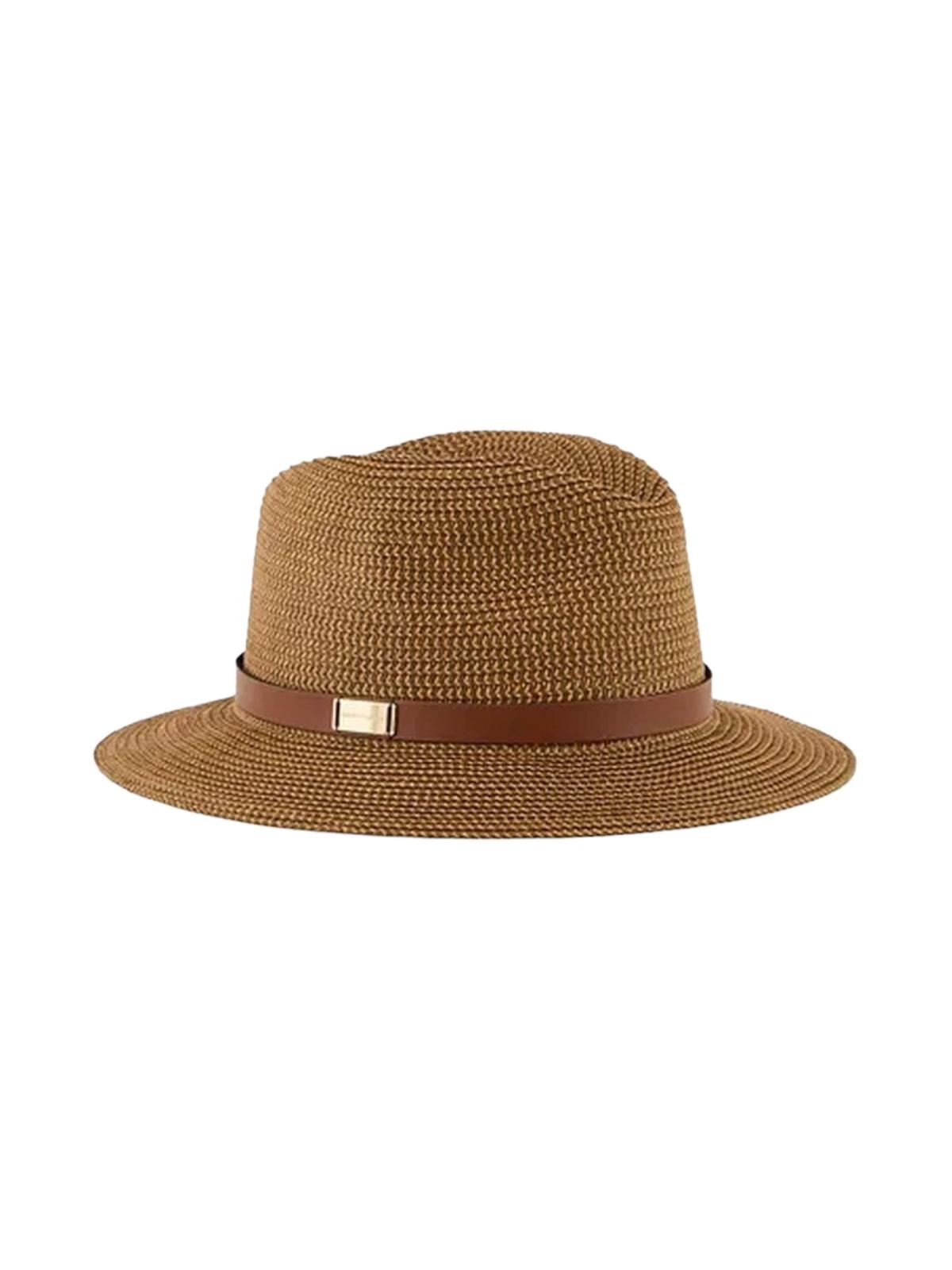 EMPORIO ARMANI Cappello Donna 637347 4R508 00153 Marrone gioboutiqueweb