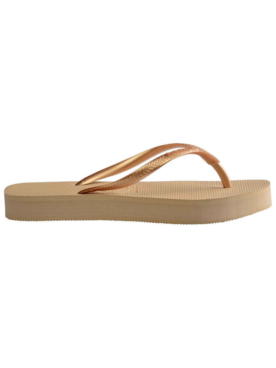 HAVAIANAS Infradito Donna Hav. Slim flatform 4144537.0570 Oro gioboutiqueweb