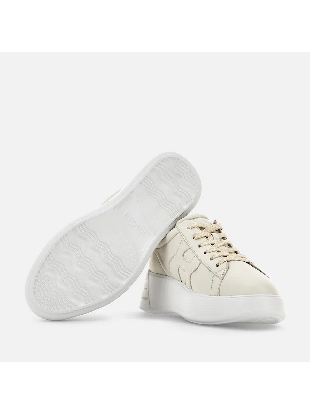 HOGAN Sneaker Donna HXW5640DN61RCB367T B013(YOGURT)+G210(ORO PALLIDO)