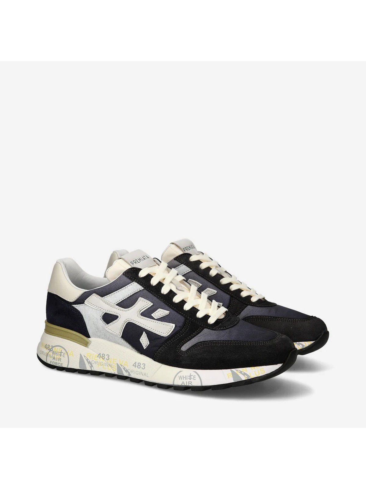 PREMIATA Sneaker Uomo MICK VAR 6618 Blu gioboutiqueweb