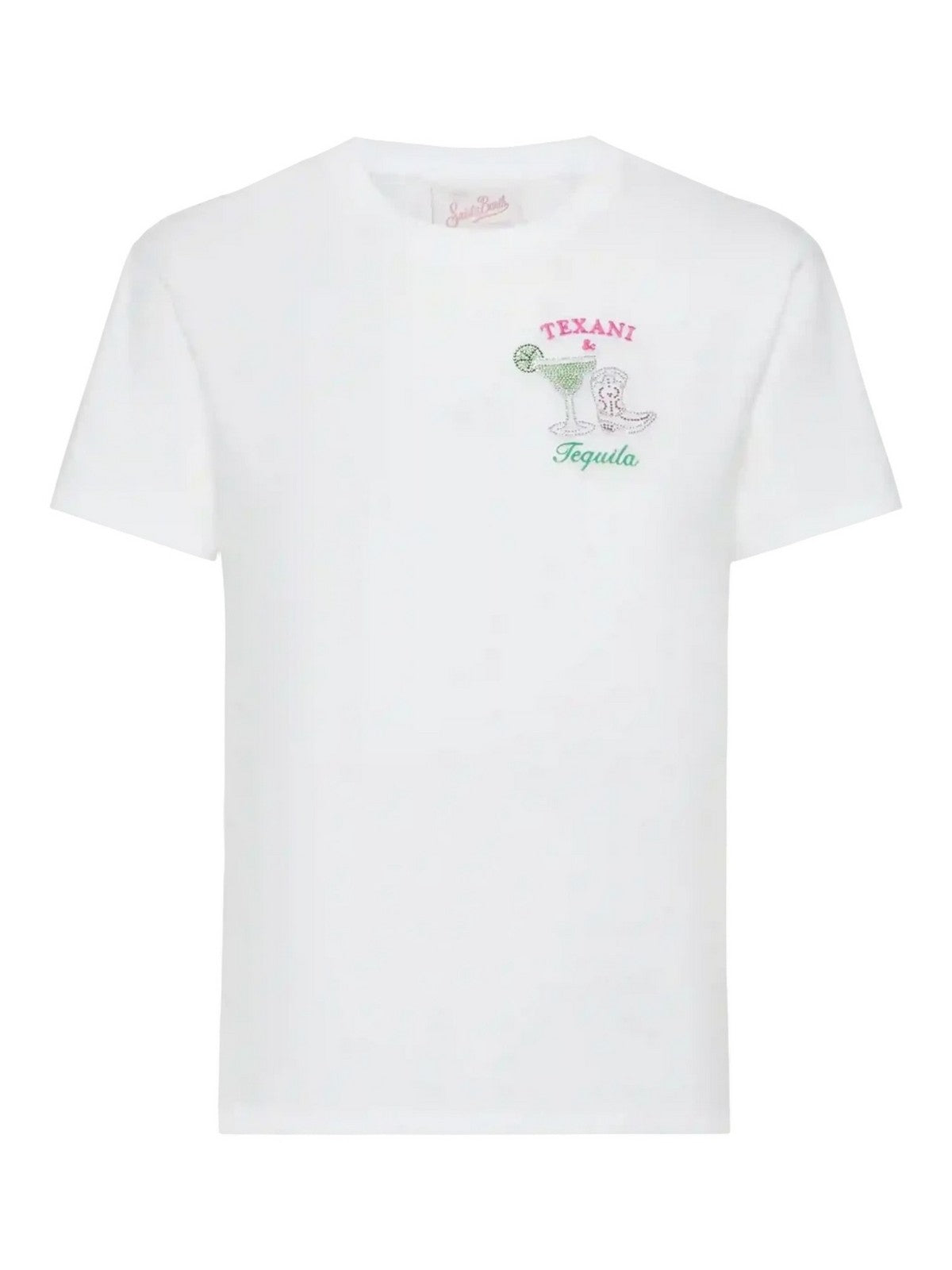 MC2 SAINT BARTH T-shirt Donna EMILIE 05942H Bianco gioboutiqueweb