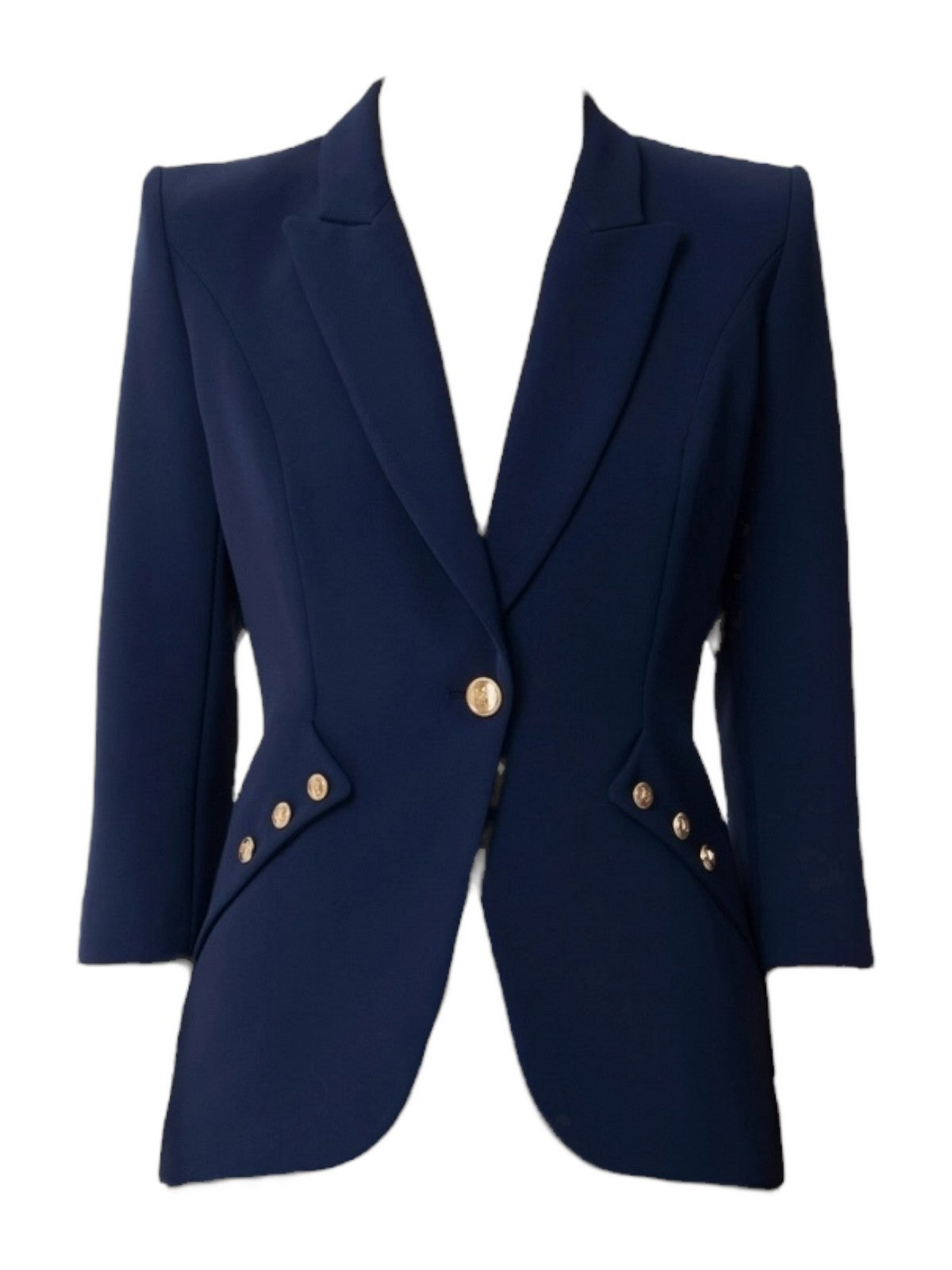 ELISABETTA FRANCHI Giacca Donna GI16452E2-DC8 Blu gioboutiqueweb