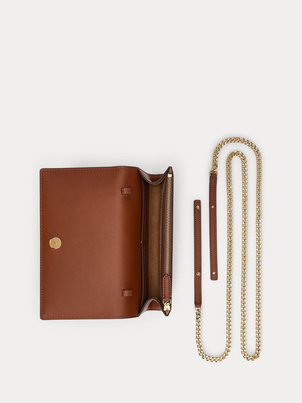 LAUREN RALPH LAUREN Borsa Donna ADAIR II-WALLET ON A CHAIN-LARGE 432980206 002 LAUREN TAN