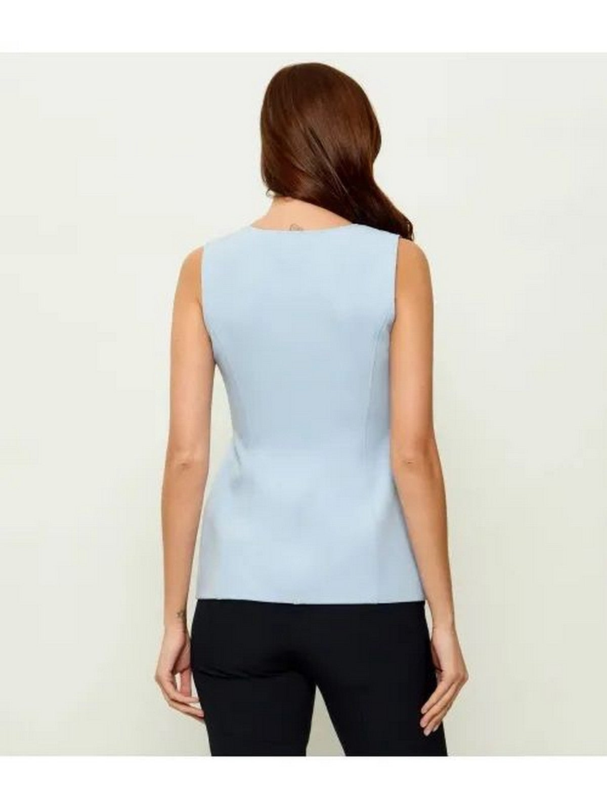 LIU JO BLACK Gilet Donna CA6222T2200 P9580 Cielo azur
