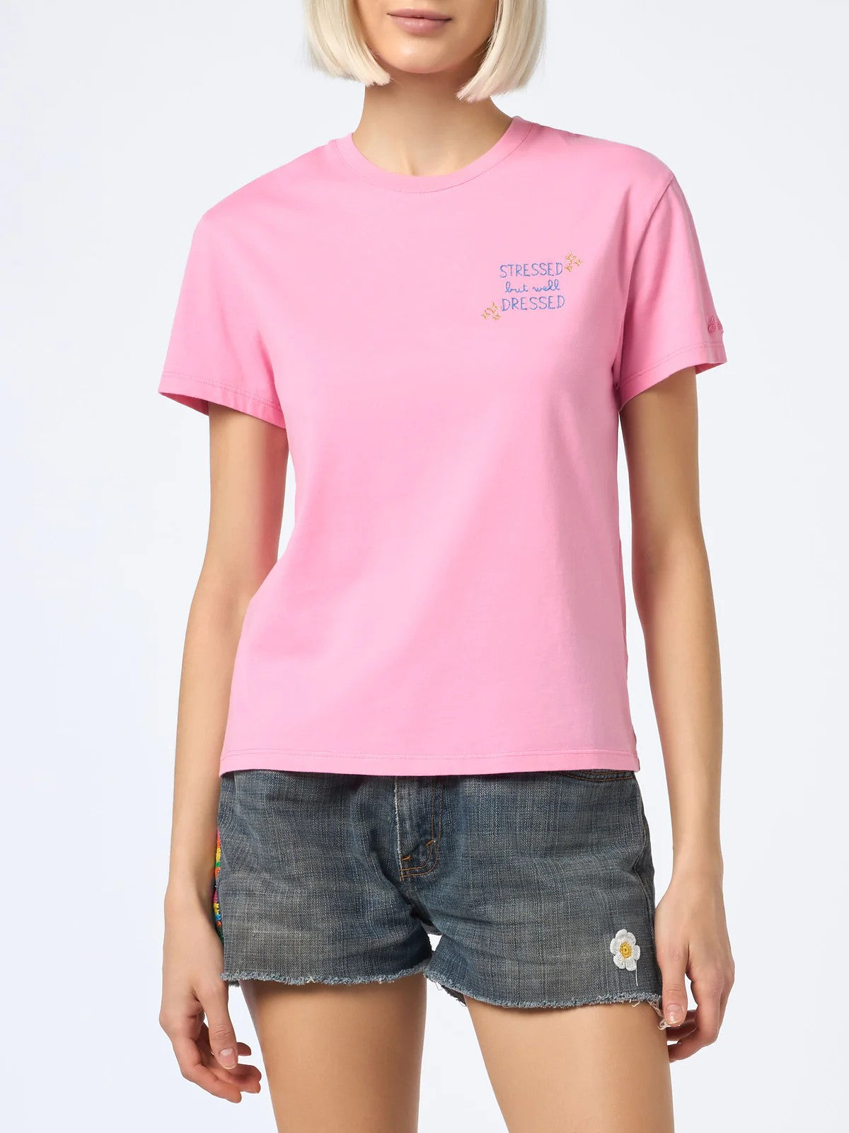 MC2 SAINT BARTH T-Shirt e Polo Donna EMILIE 05760F Rosa