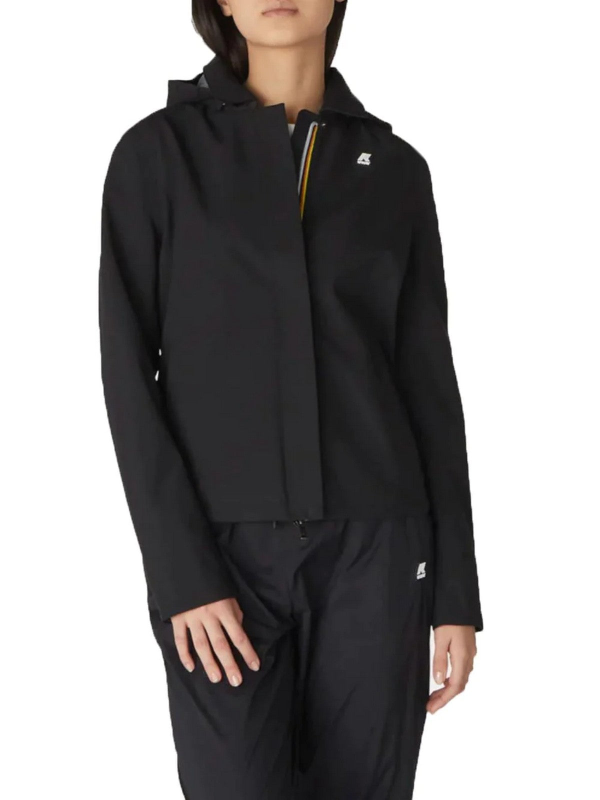 K-Way Lilla Bonded Jersey gegen K2122ZW USY Black Jacke