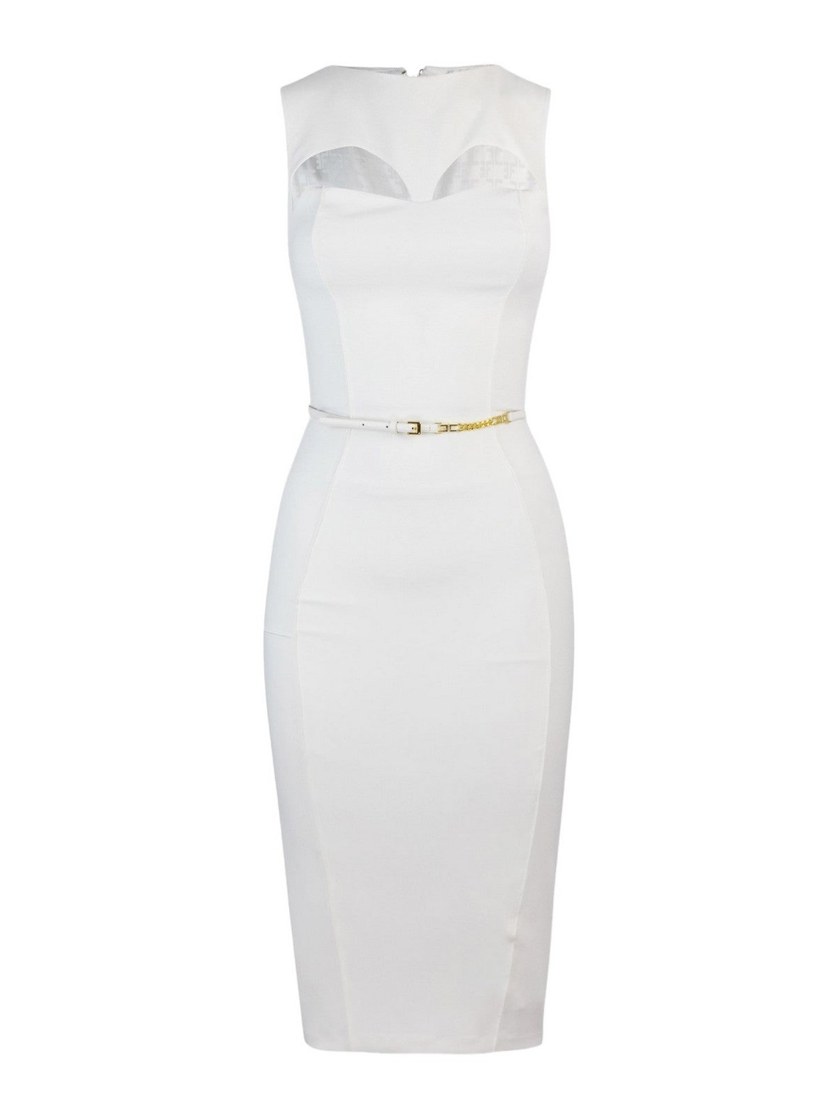 ELISABETTA FRANCHI Women's dress ab60742e2 360 ivory