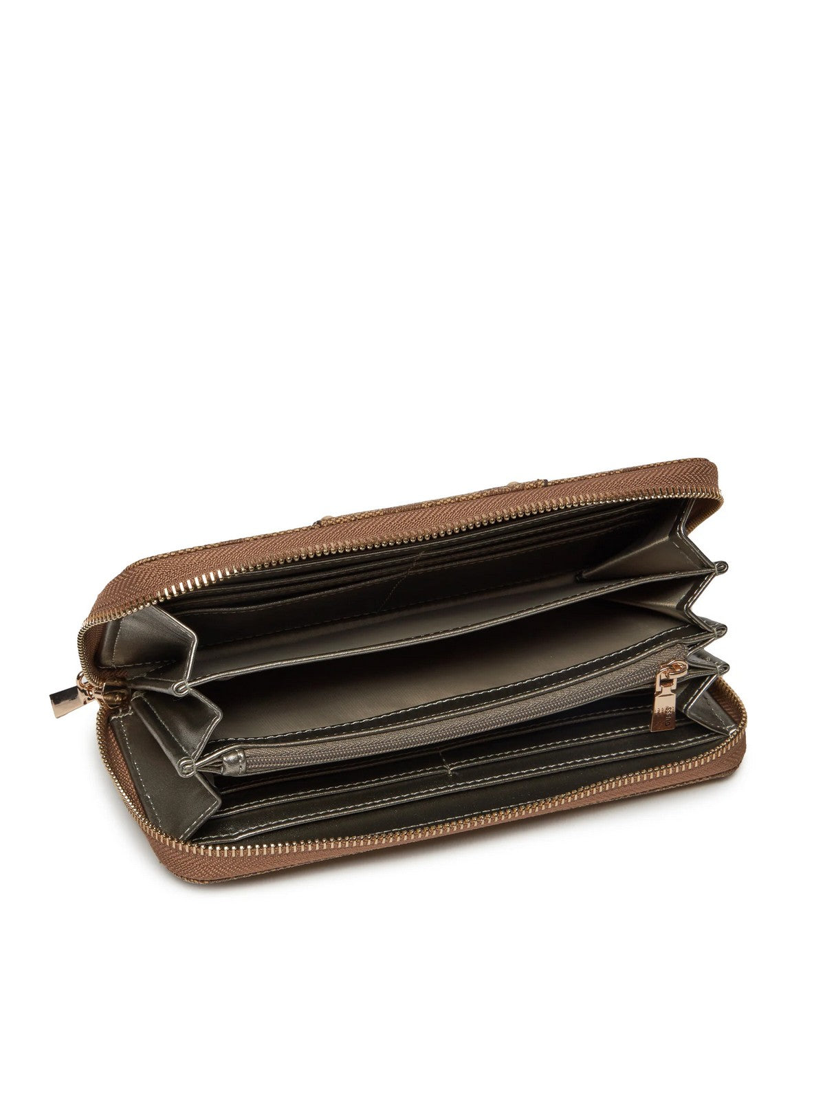 Guess Women's Wallet Eco Brenton Slg DBL SWEBG8 39046 LTL Beige