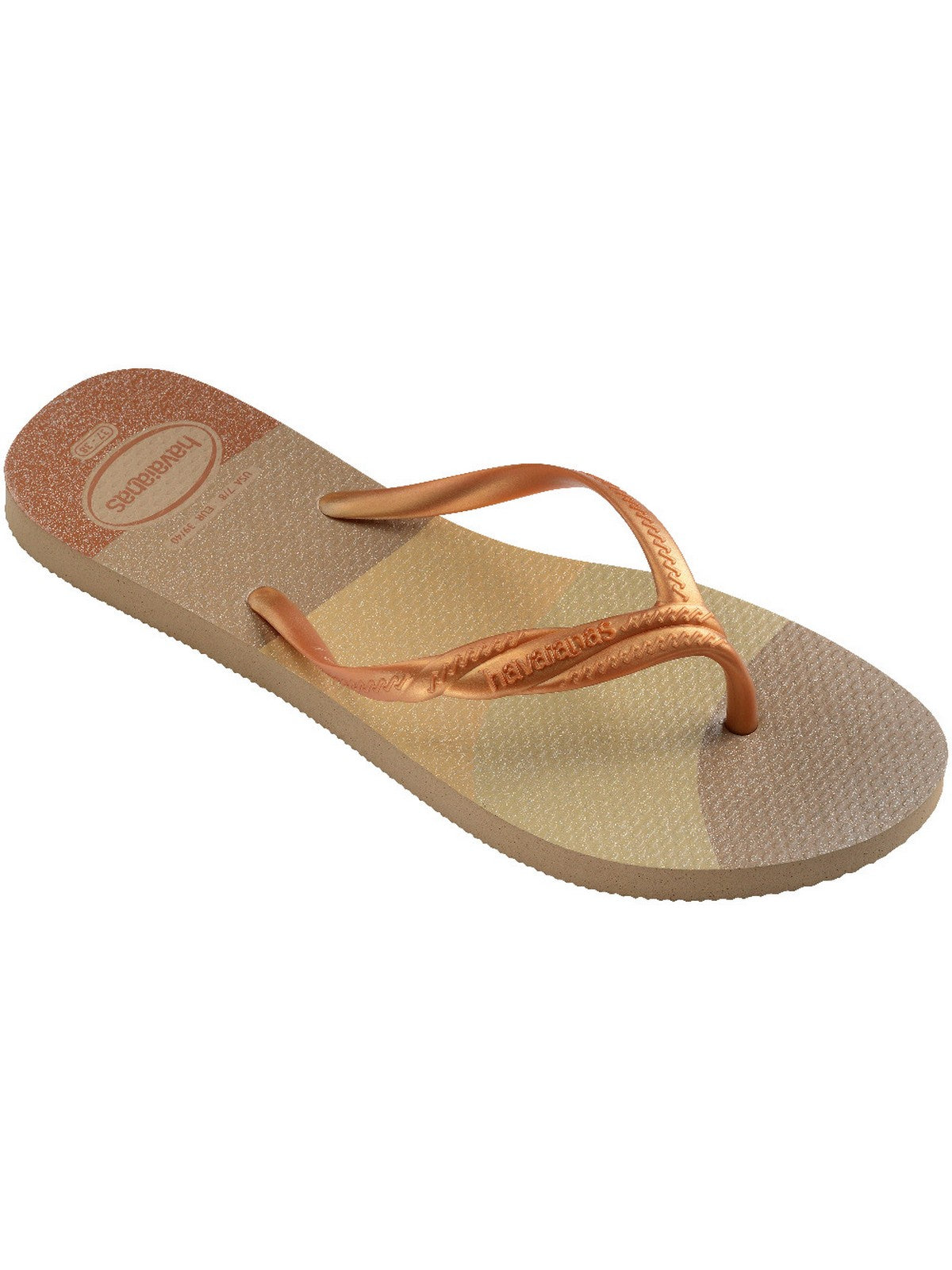 HAVAIANAS Infradito Donna Hav. Fantasy gloss 4145643.0121 BEIGE gioboutiqueweb