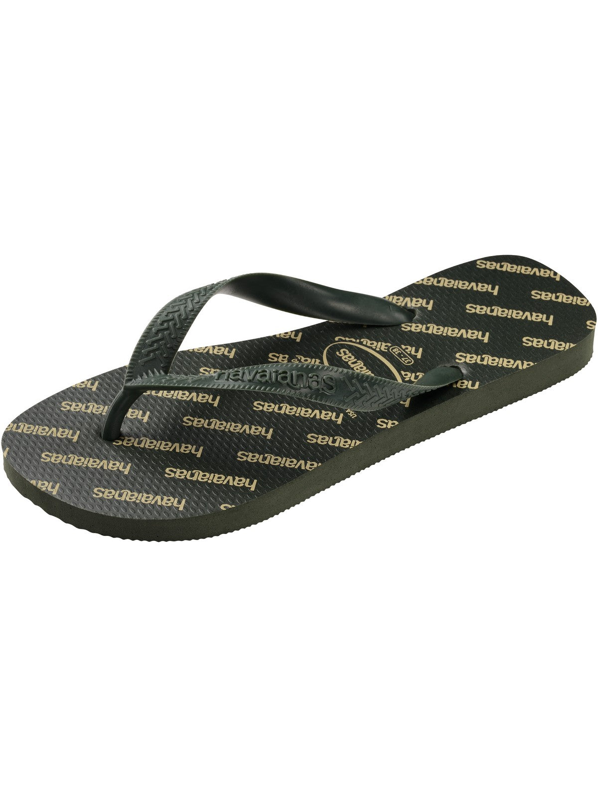 HAVAIANAS Infradito Uomo Top logomania essential 4149891.4896 Verde gioboutiqueweb