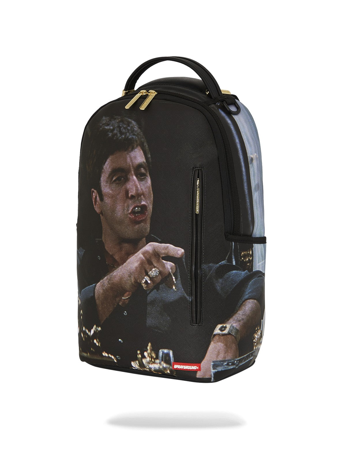 SPRAYGROUND Zaino Uomo SCAR FACE PAINT DLXSV BACKPACK 910B6191NSZ Nero gioboutiqueweb