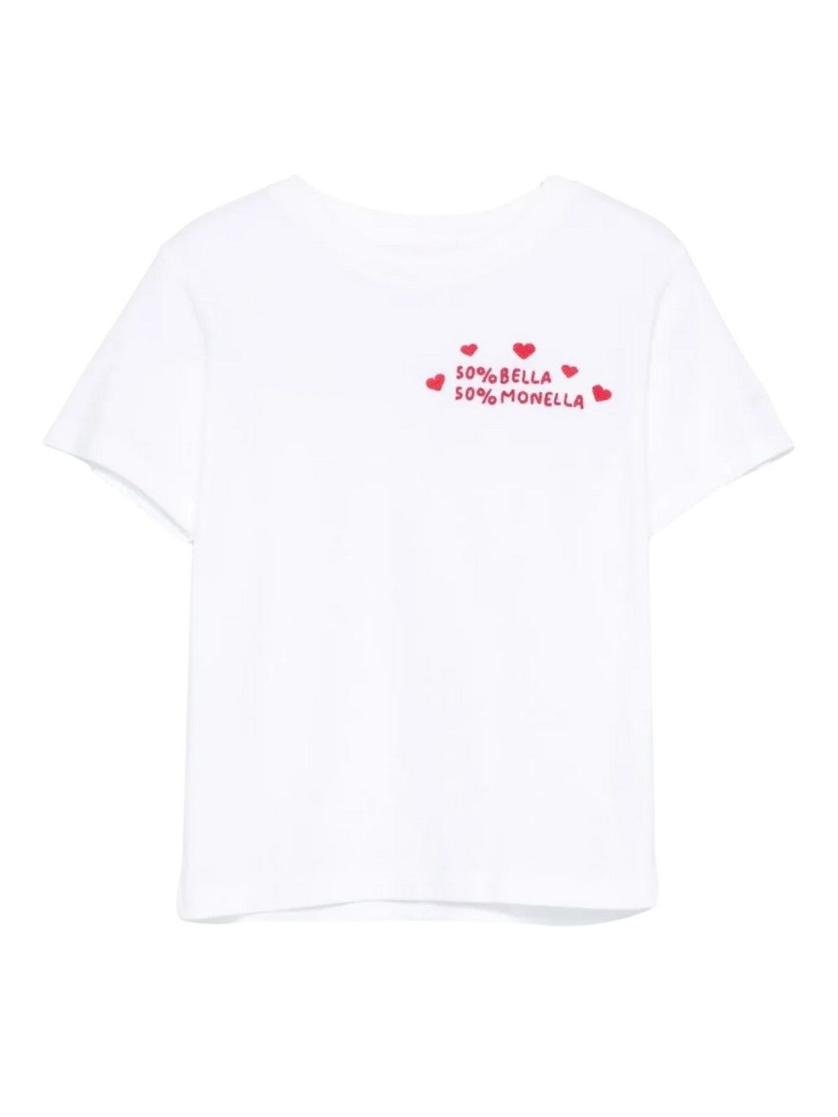 MC2 SAINT BARTH T-shirt Bambine e ragazze ELLY 03306H Bianco