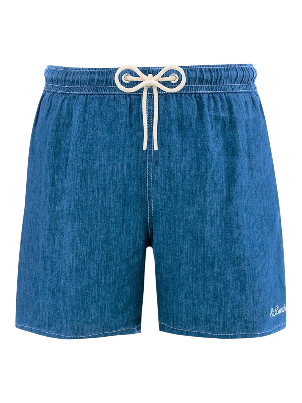MC2 SAINT BARTH Costume da bagno Uomo LIGHTING 02207H DENIM 61