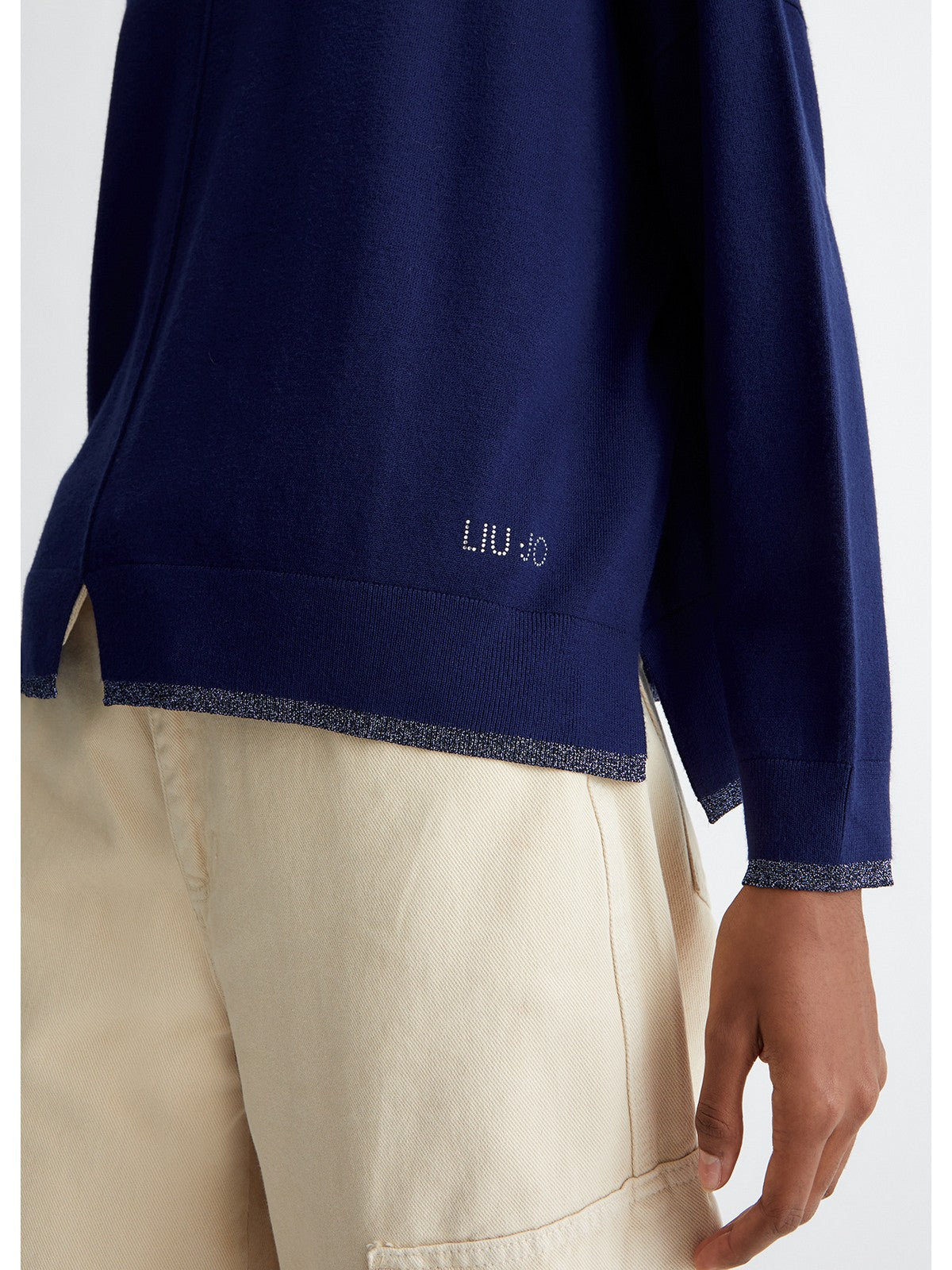 Liu Jo White Women's shirt M4074ms49i 93831 Blue