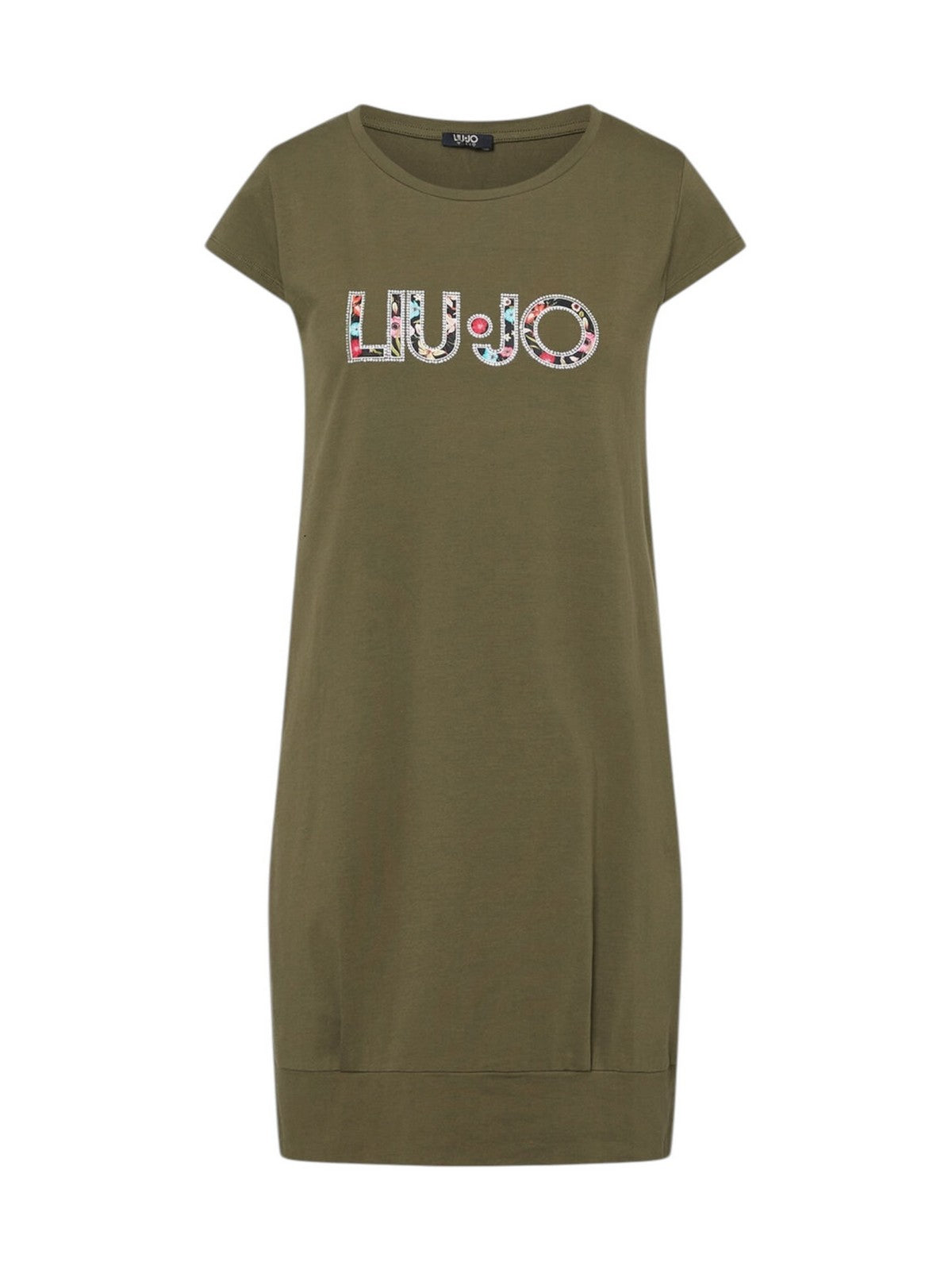 LIU JO BEACHWEAR Abito Donna VA6212JS003 P9761 Sea turtle/flower