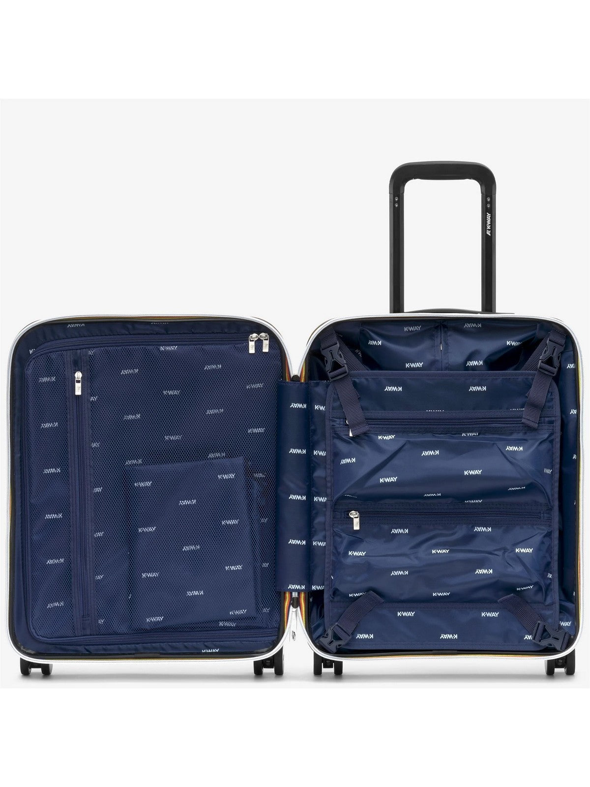 K-WAY Valigie e Trolley Unisex adulto EUDOXIE LOGO K4125ZW K89 BLUE DEPTH