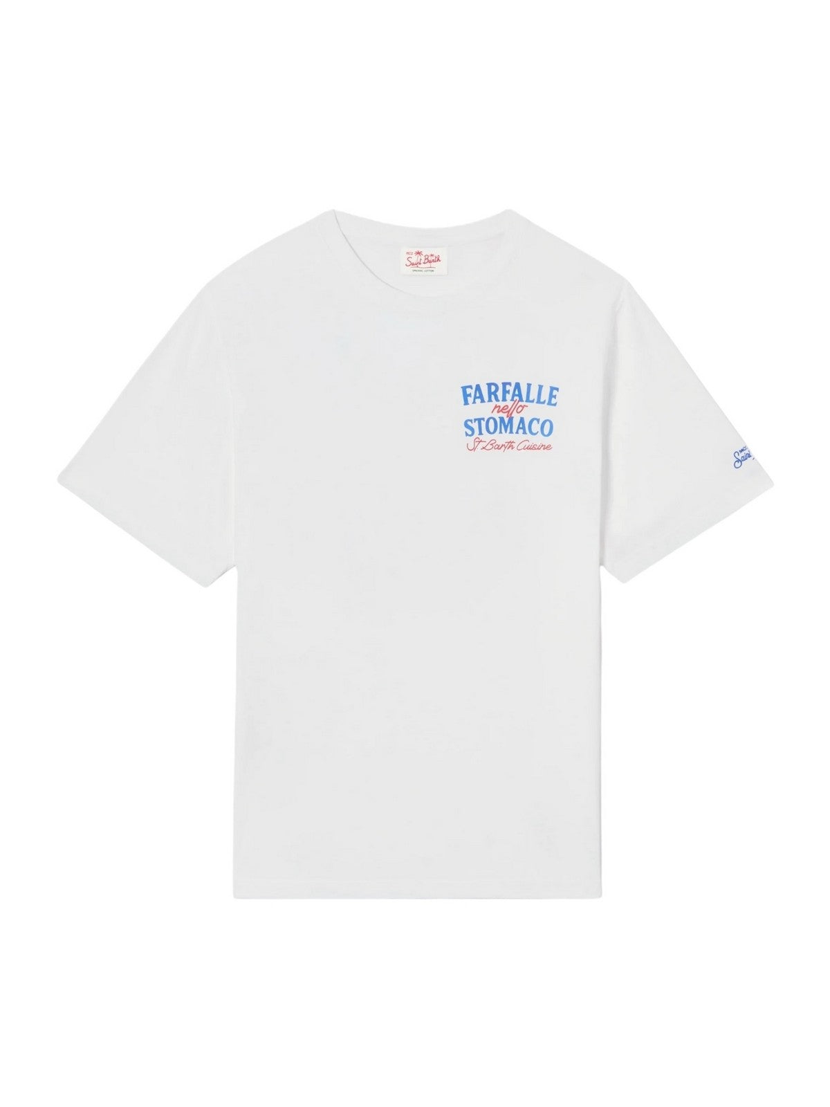 MC2 SAINT BARTH T-shirt Uomo PORTLAND 02006L FARFALLE STOMACO 01N