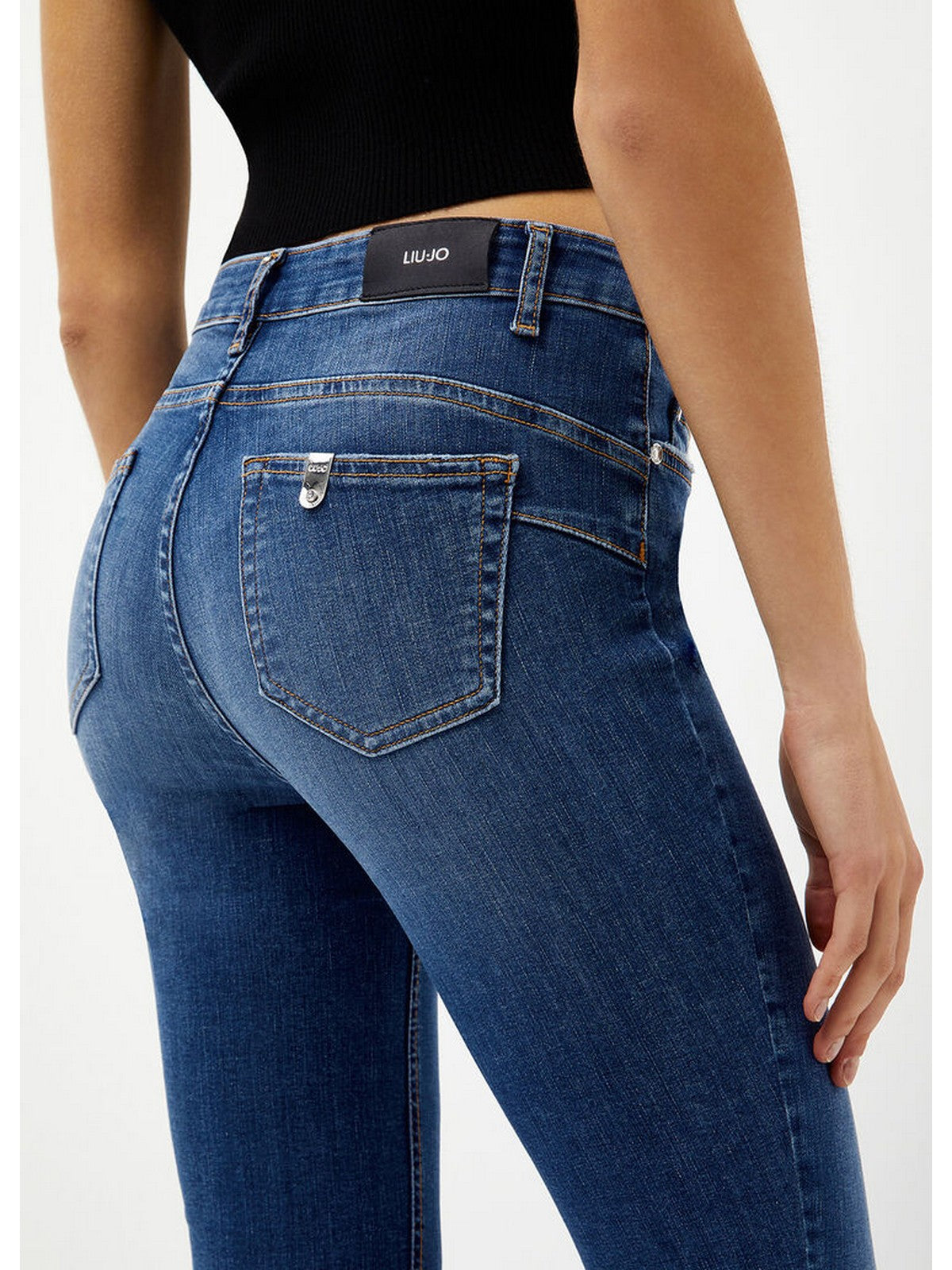 LIU JO BLUE DENIM Jeans Donna UXX037D4811 78482 Blu gioboutiqueweb