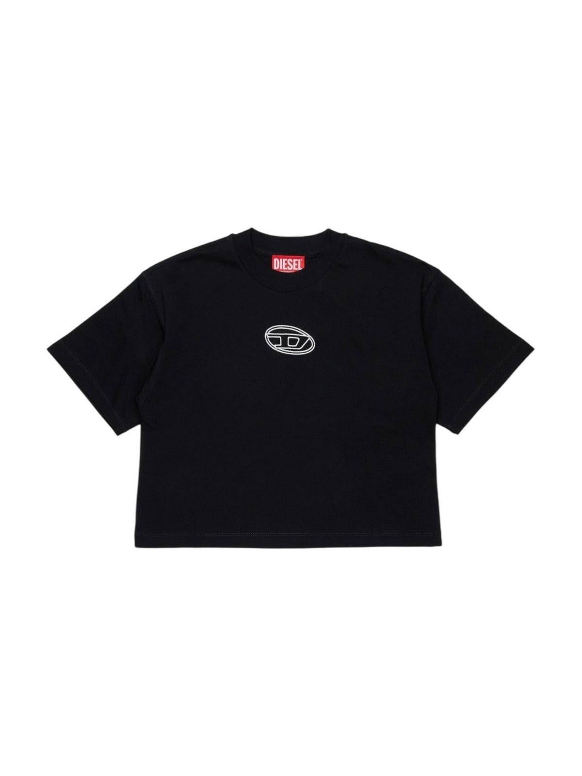 DIESEL T-shirt Bambine e ragazze J02428 00YI9 K900 Nero