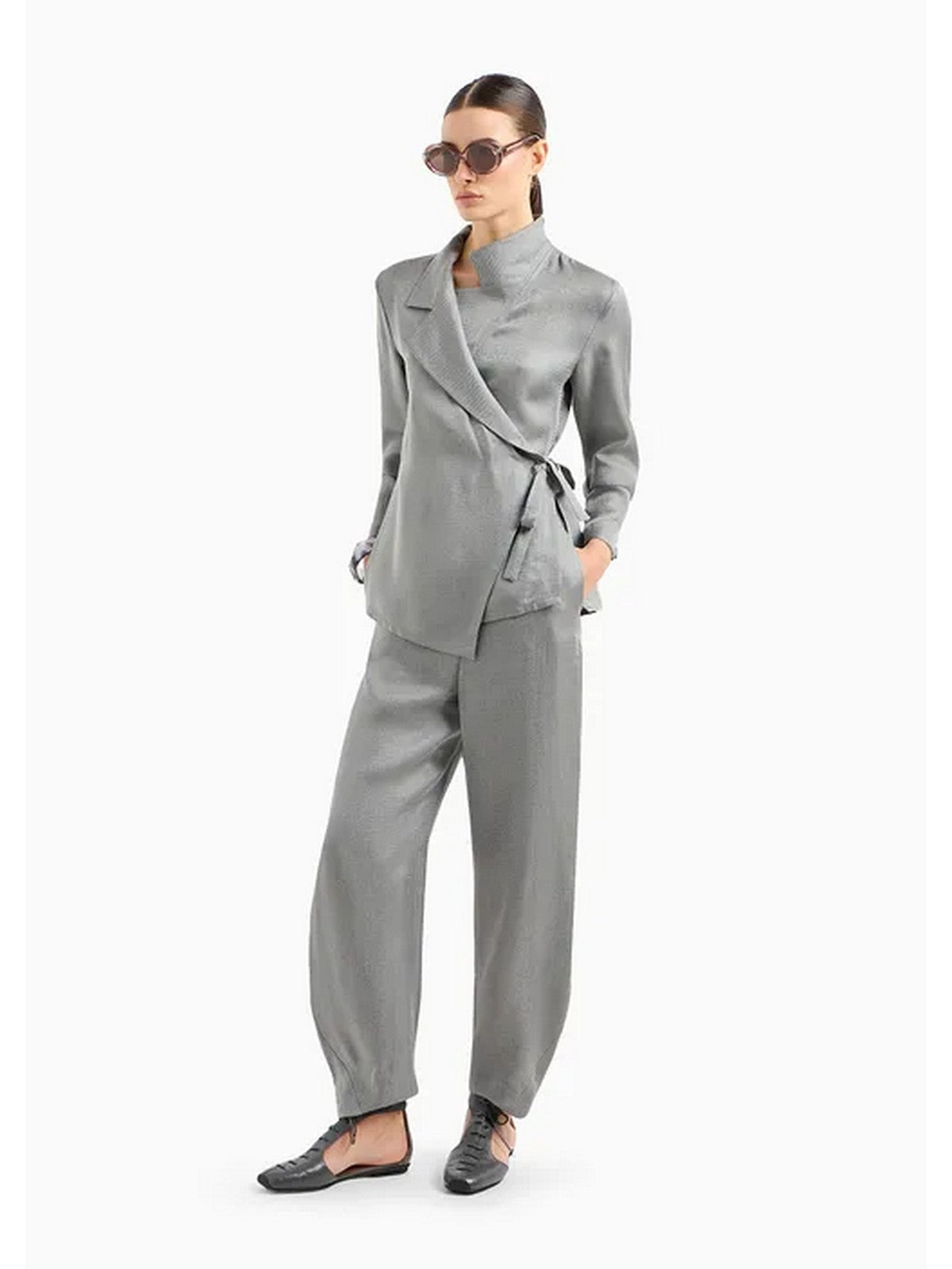 Emporio Armani Women's Jacket E3ng23 F2114 016 Gray