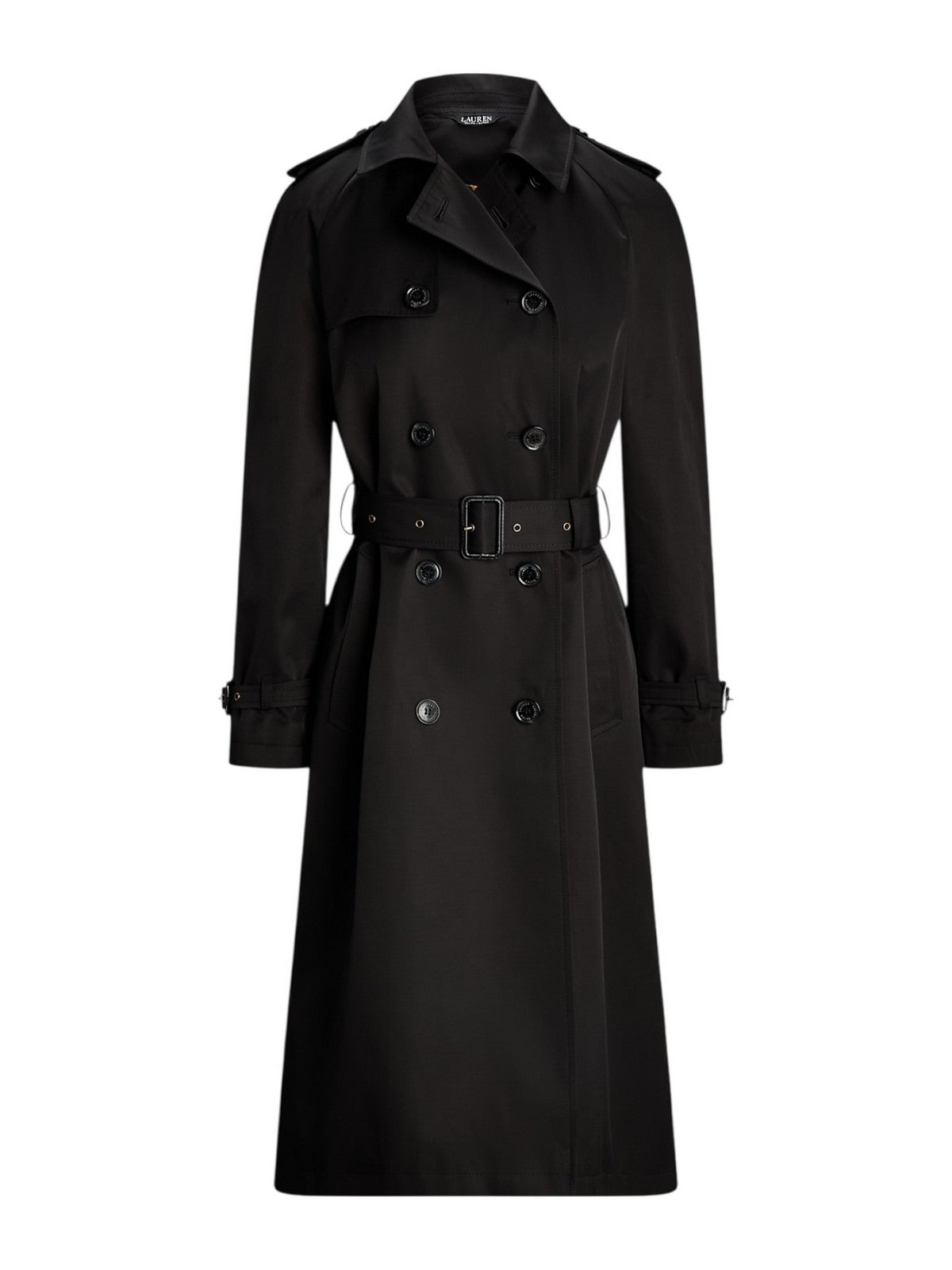 LAUREN RALPH LAUREN Trench Donna BL DB W NS44-LINED-COAT 297951259 001 BLACK gioboutiqueweb